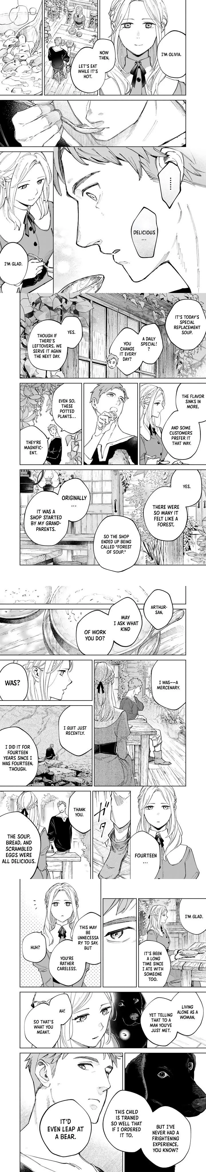 The Soup Forest — Olivia and the Former Mercenary Arthur Chapter 1 - page 6