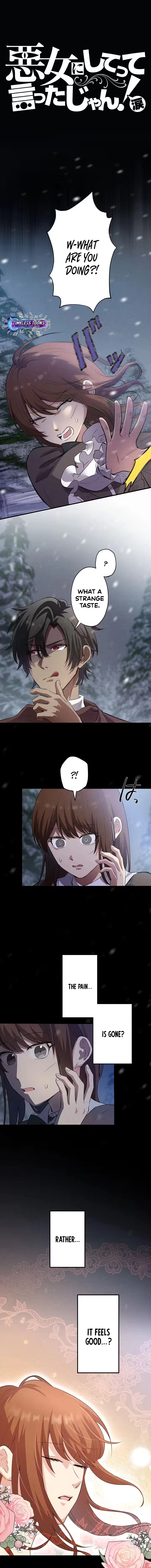 I Told You to Make Me a Villain! Chapter 2 - page 2