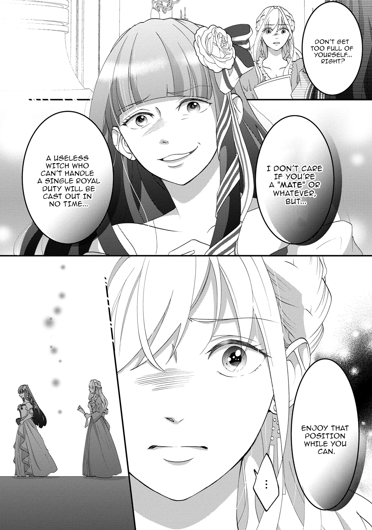 Fukushuu no Ou Taishihi - Shiitagerareta Reijiu wa Reikoku Kishi no Te wo Toru Chapter 4 - page 10