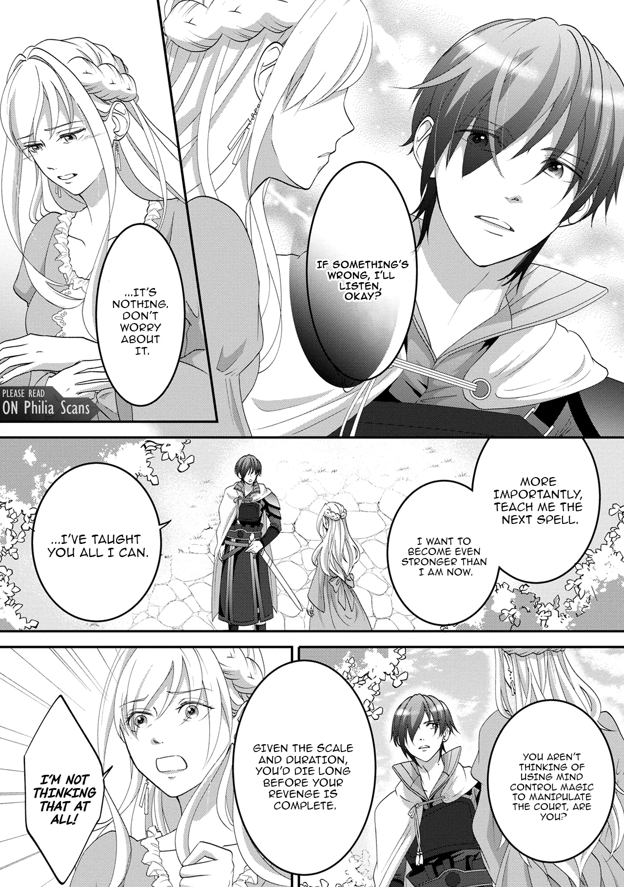 Fukushuu no Ou Taishihi - Shiitagerareta Reijiu wa Reikoku Kishi no Te wo Toru Chapter 4 - page 12