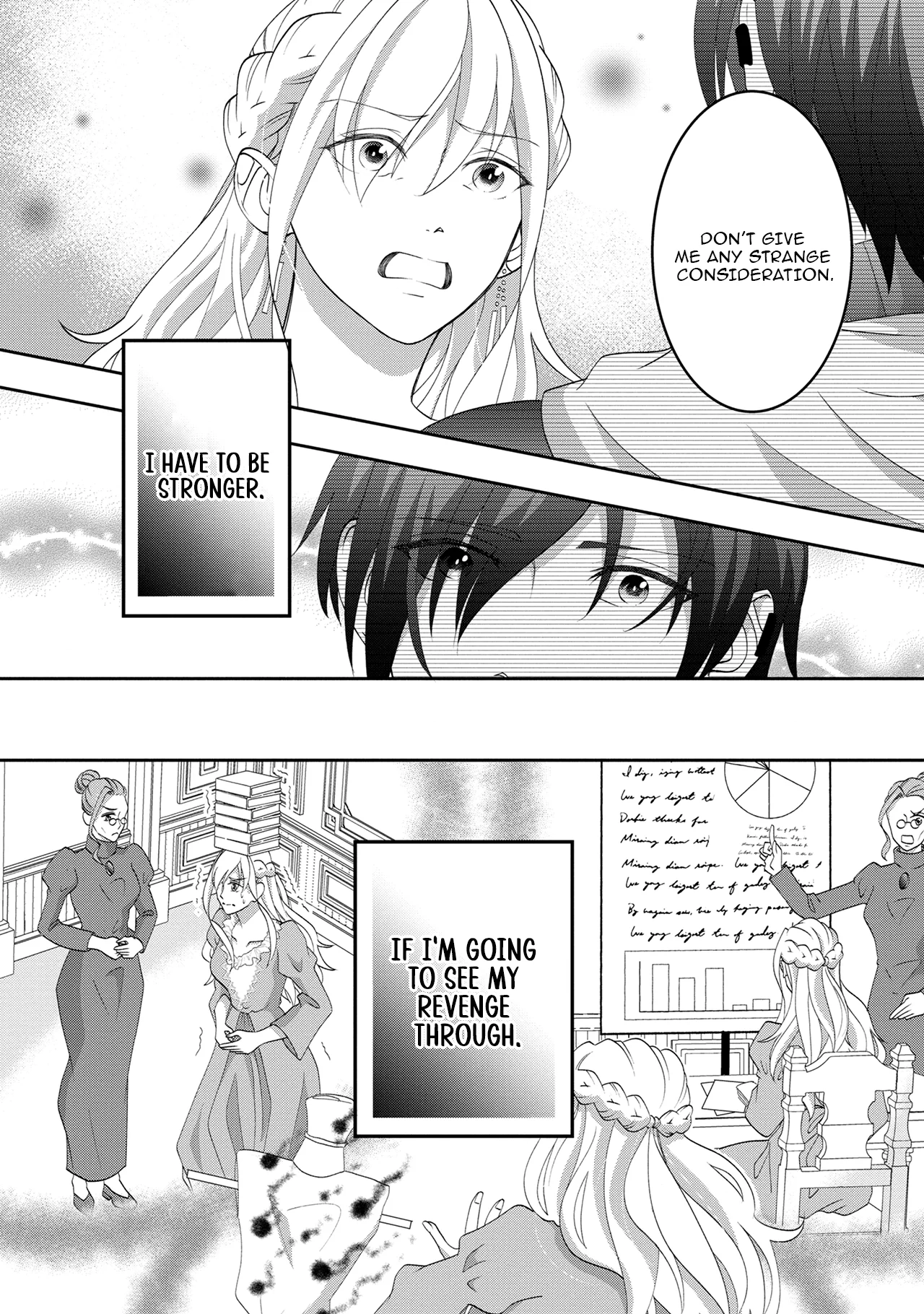 Fukushuu no Ou Taishihi - Shiitagerareta Reijiu wa Reikoku Kishi no Te wo Toru Chapter 4 - page 14