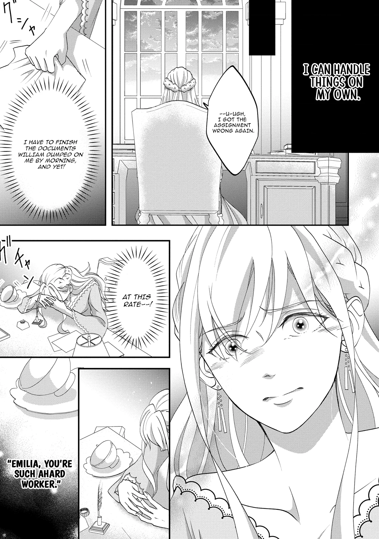 Fukushuu no Ou Taishihi - Shiitagerareta Reijiu wa Reikoku Kishi no Te wo Toru Chapter 4 - page 15