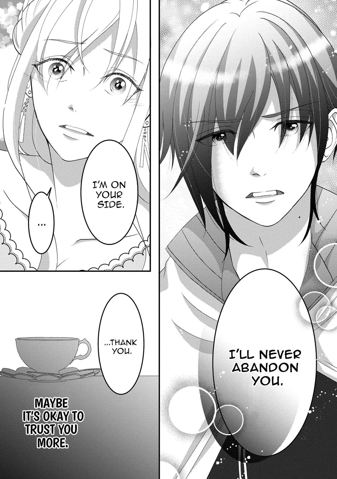 Fukushuu no Ou Taishihi - Shiitagerareta Reijiu wa Reikoku Kishi no Te wo Toru Chapter 4 - page 22