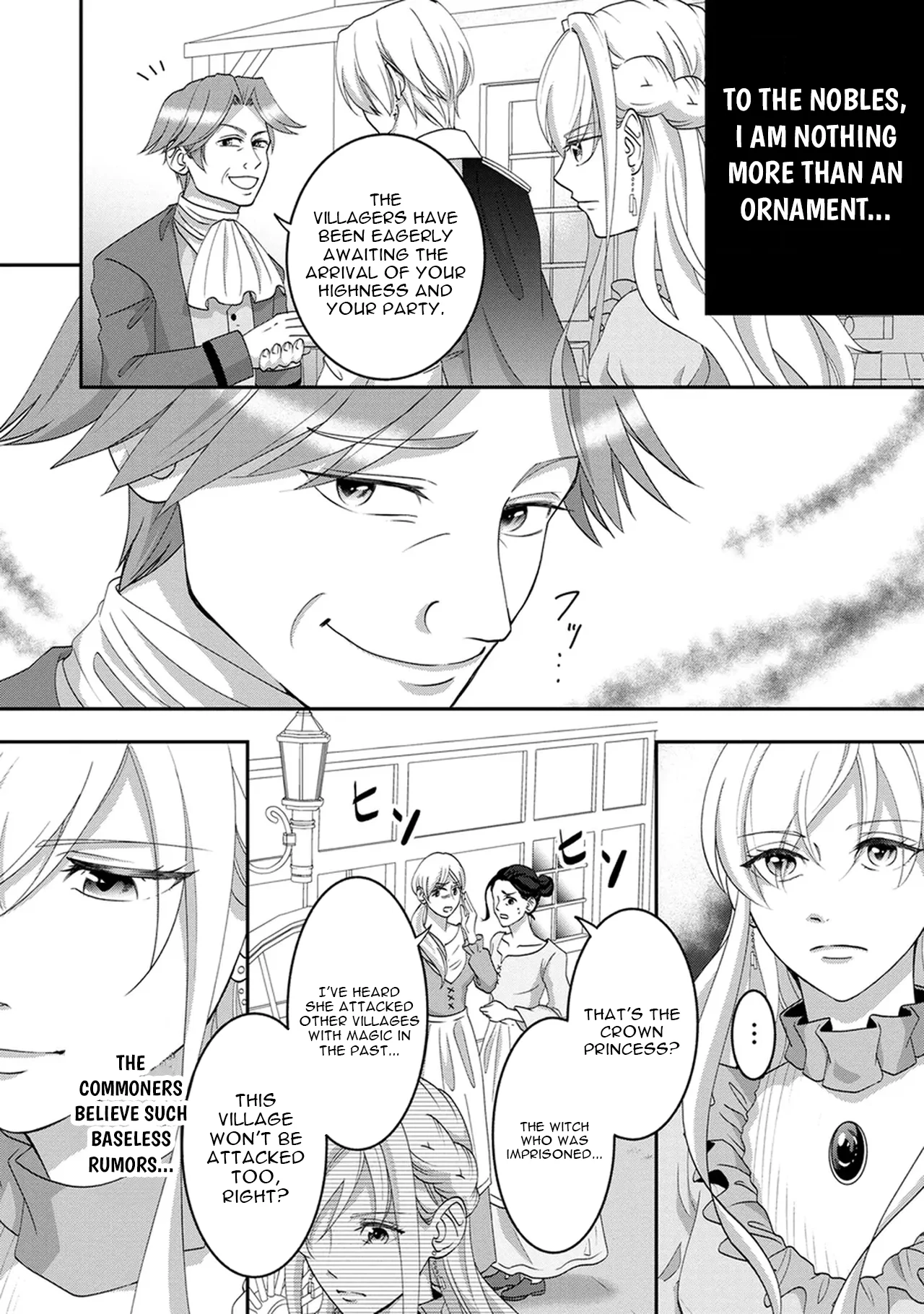 Fukushuu no Ou Taishihi - Shiitagerareta Reijiu wa Reikoku Kishi no Te wo Toru Chapter 5 - page 6