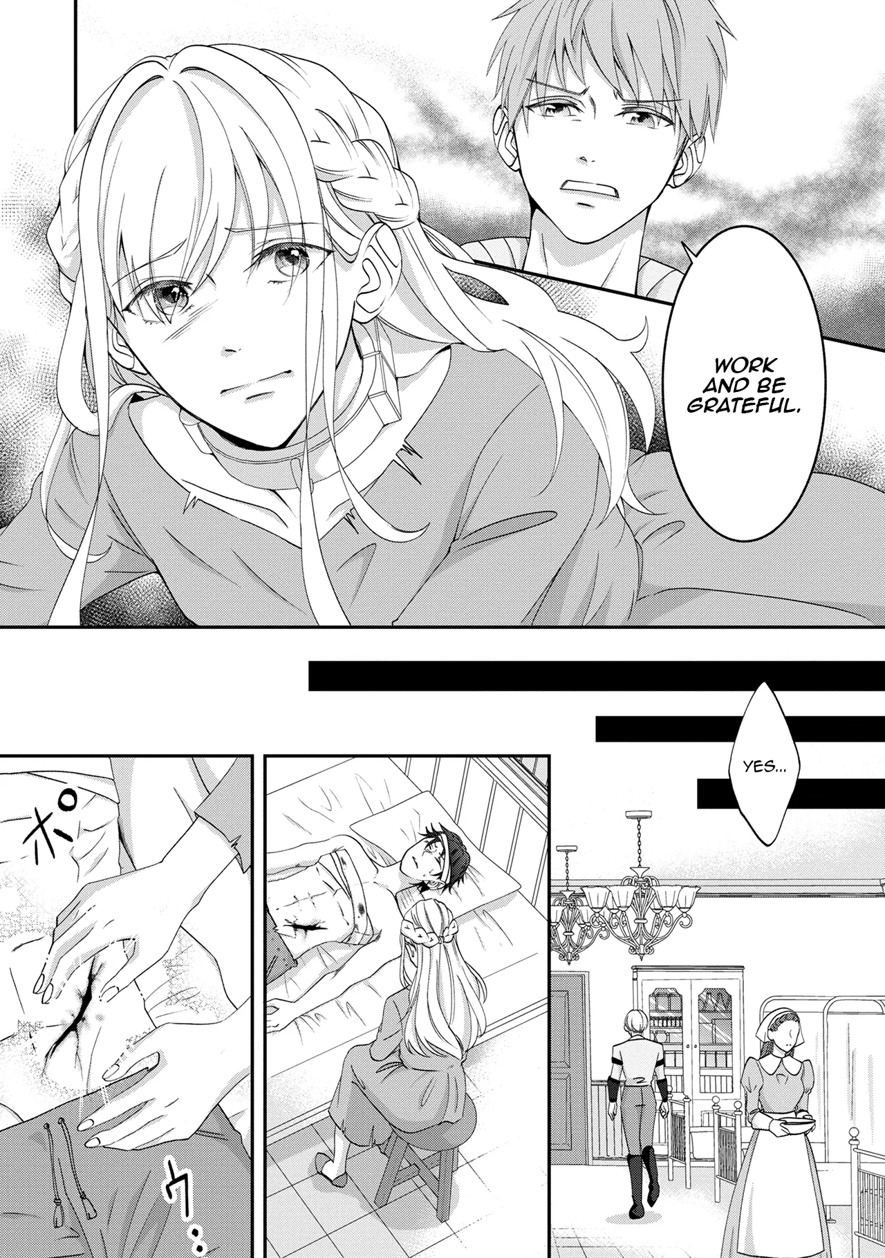 Fukushuu no Ou Taishihi - Shiitagerareta Reijiu wa Reikoku Kishi no Te wo Toru Chapter 1 - page 10