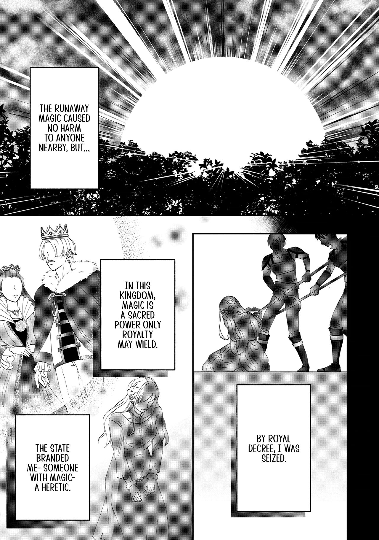 Fukushuu no Ou Taishihi - Shiitagerareta Reijiu wa Reikoku Kishi no Te wo Toru Chapter 1 - page 17