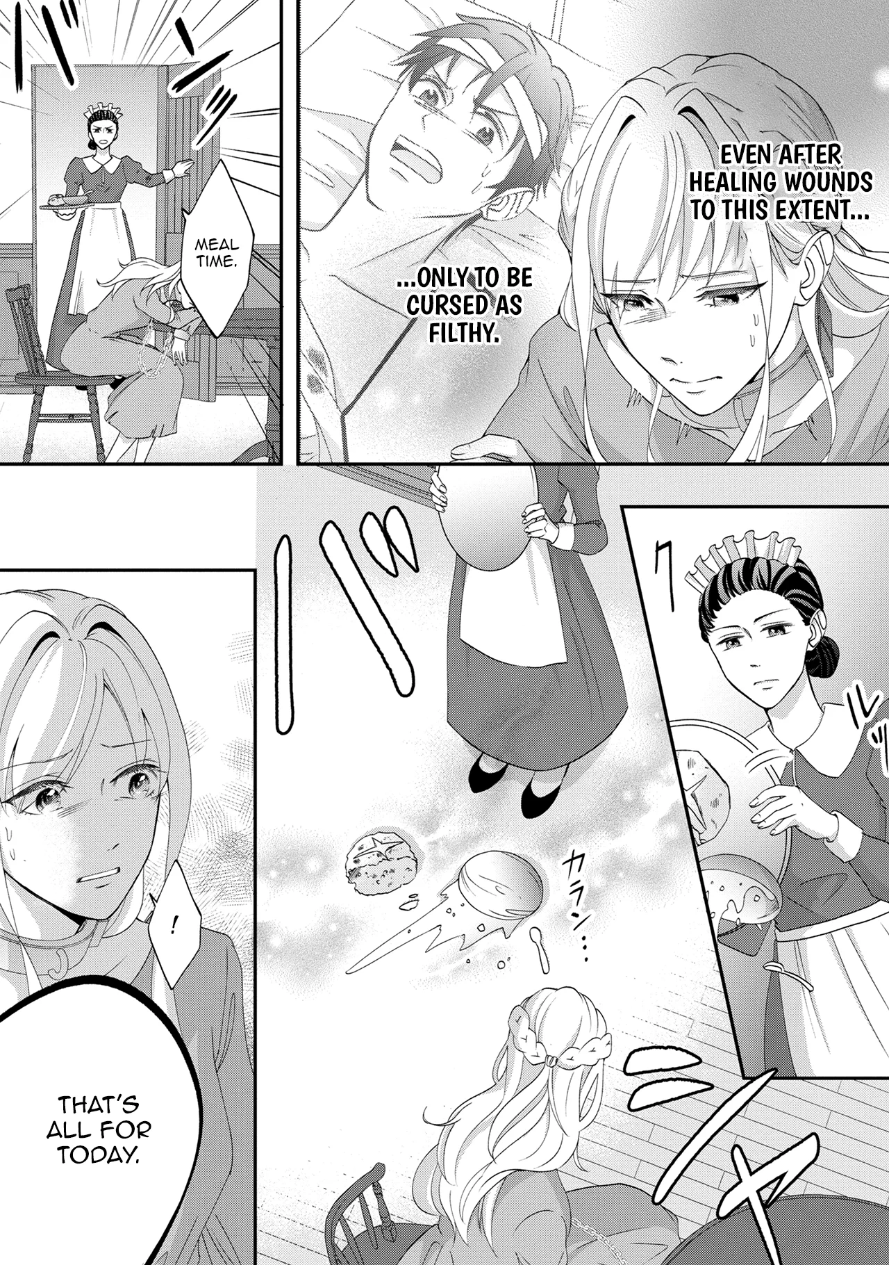 Fukushuu no Ou Taishihi - Shiitagerareta Reijiu wa Reikoku Kishi no Te wo Toru Chapter 1 - page 19