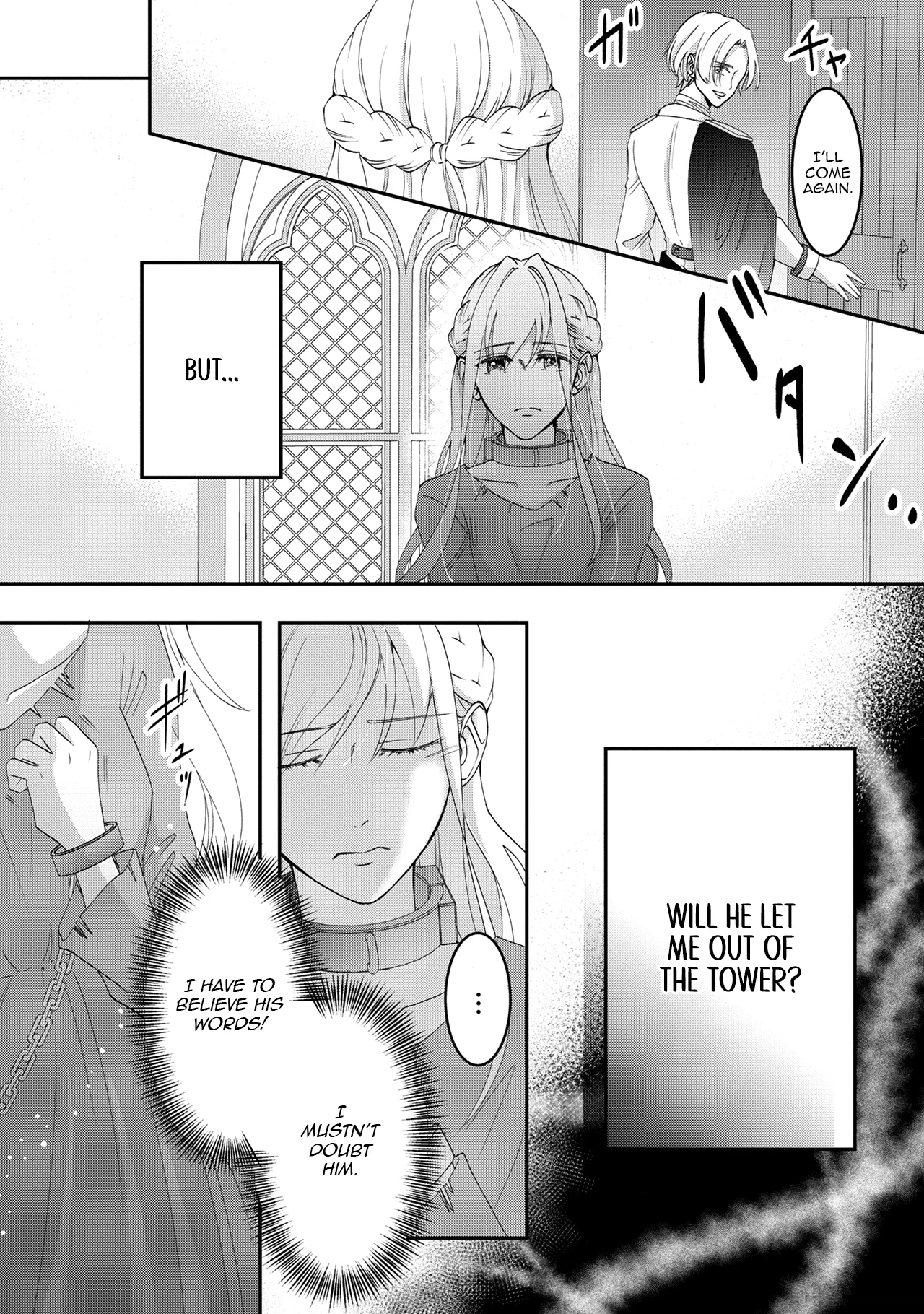 Fukushuu no Ou Taishihi - Shiitagerareta Reijiu wa Reikoku Kishi no Te wo Toru Chapter 1 - page 26