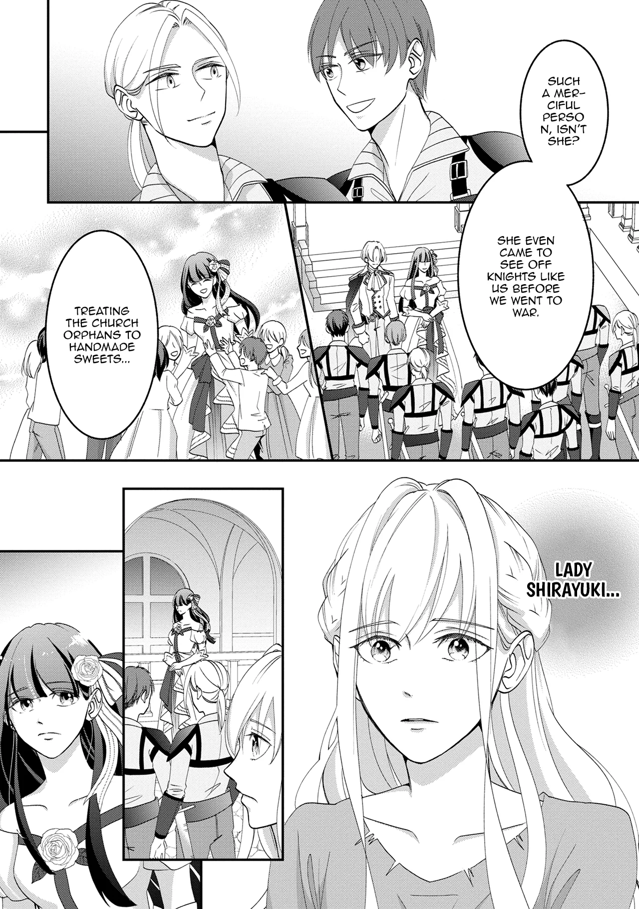 Fukushuu no Ou Taishihi - Shiitagerareta Reijiu wa Reikoku Kishi no Te wo Toru Chapter 1 - page 29