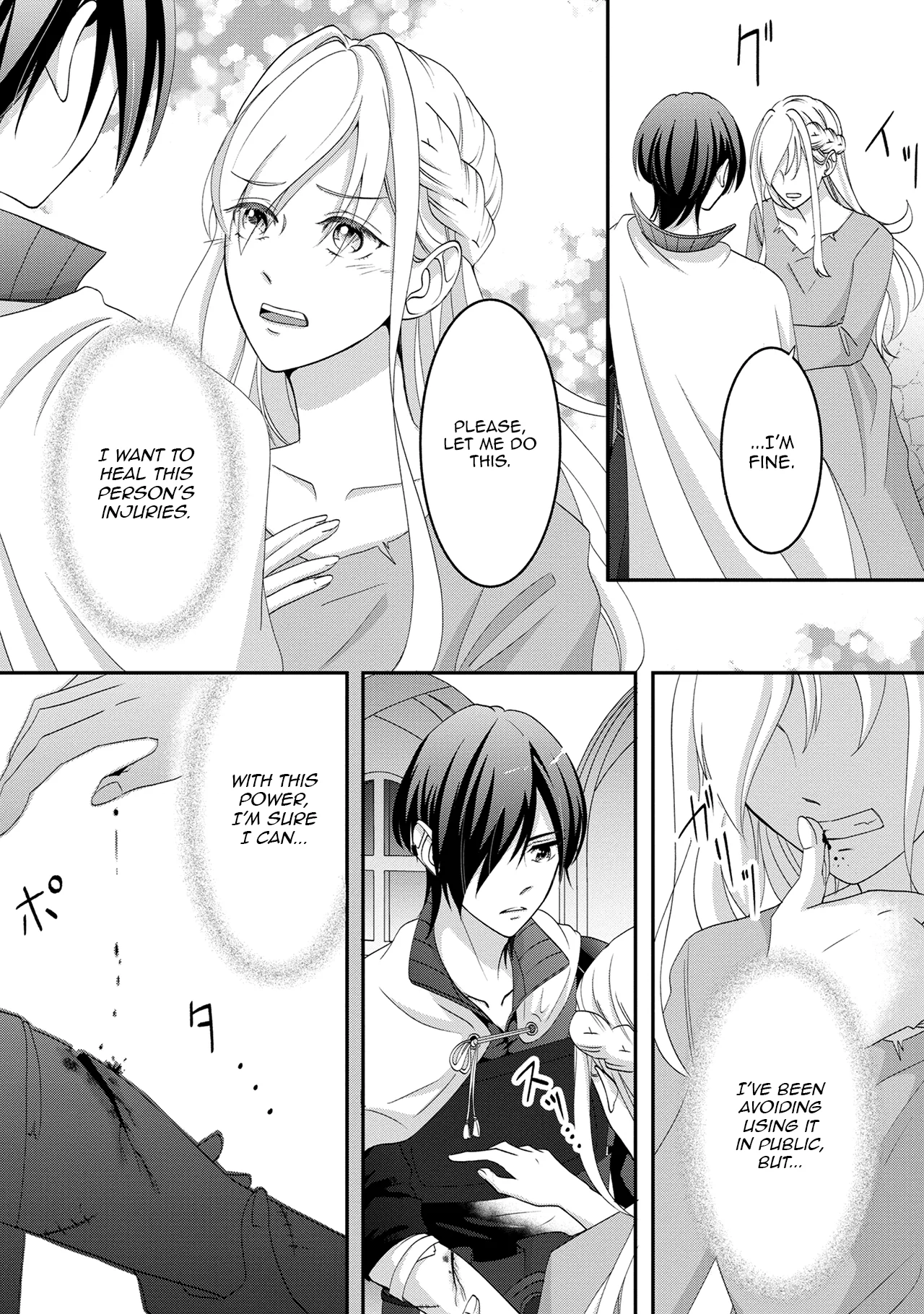 Fukushuu no Ou Taishihi - Shiitagerareta Reijiu wa Reikoku Kishi no Te wo Toru Chapter 1 - page 35