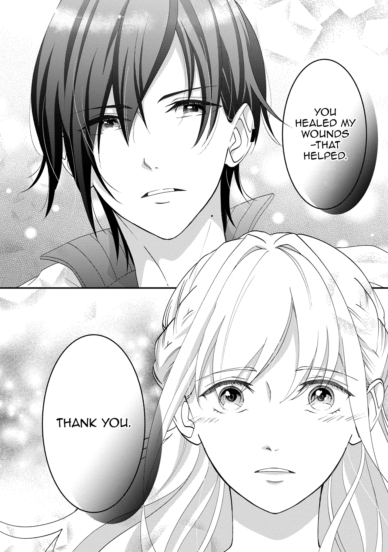 Fukushuu no Ou Taishihi - Shiitagerareta Reijiu wa Reikoku Kishi no Te wo Toru Chapter 1 - page 40