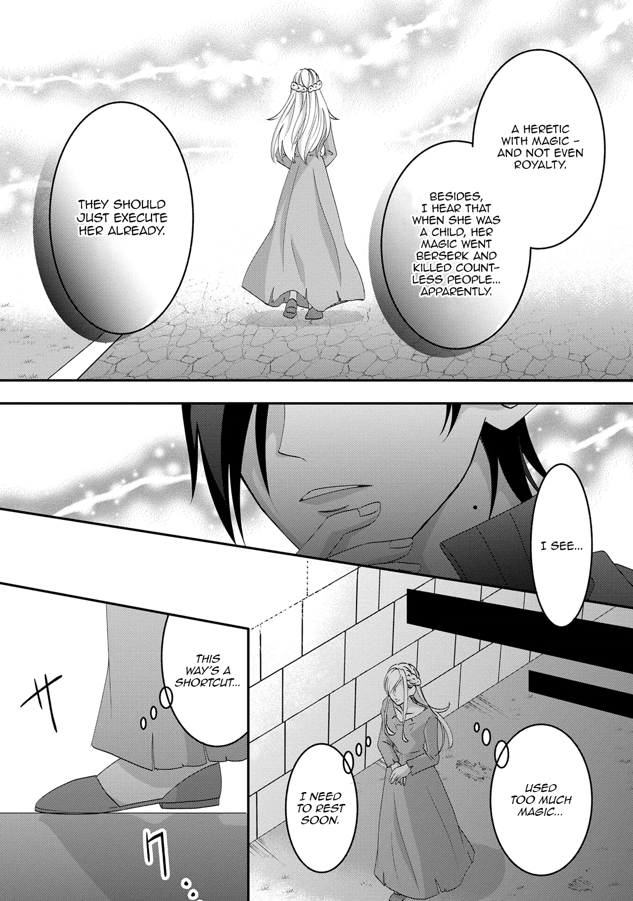 Fukushuu no Ou Taishihi - Shiitagerareta Reijiu wa Reikoku Kishi no Te wo Toru Chapter 1 - page 42