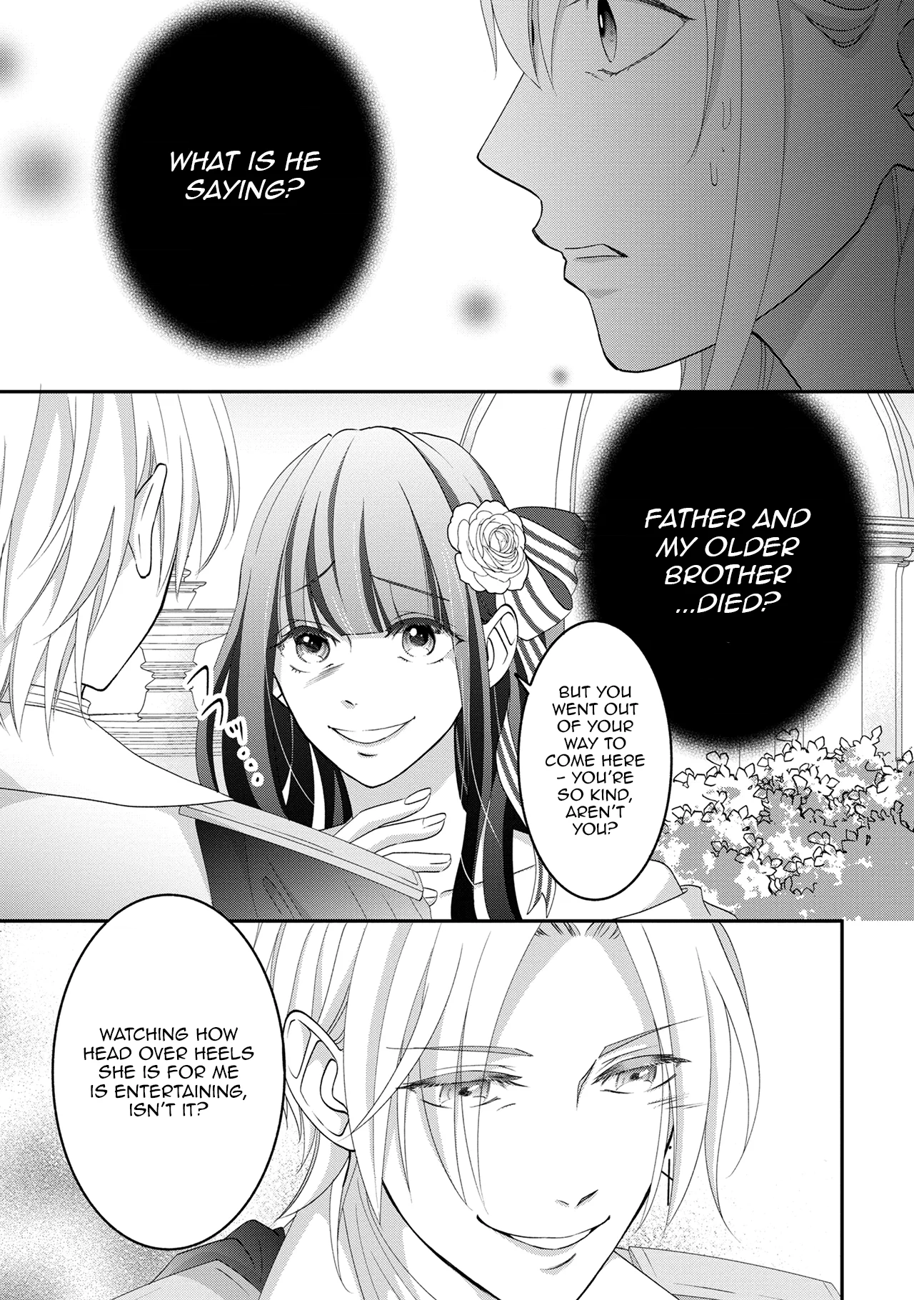 Fukushuu no Ou Taishihi - Shiitagerareta Reijiu wa Reikoku Kishi no Te wo Toru Chapter 1 - page 45