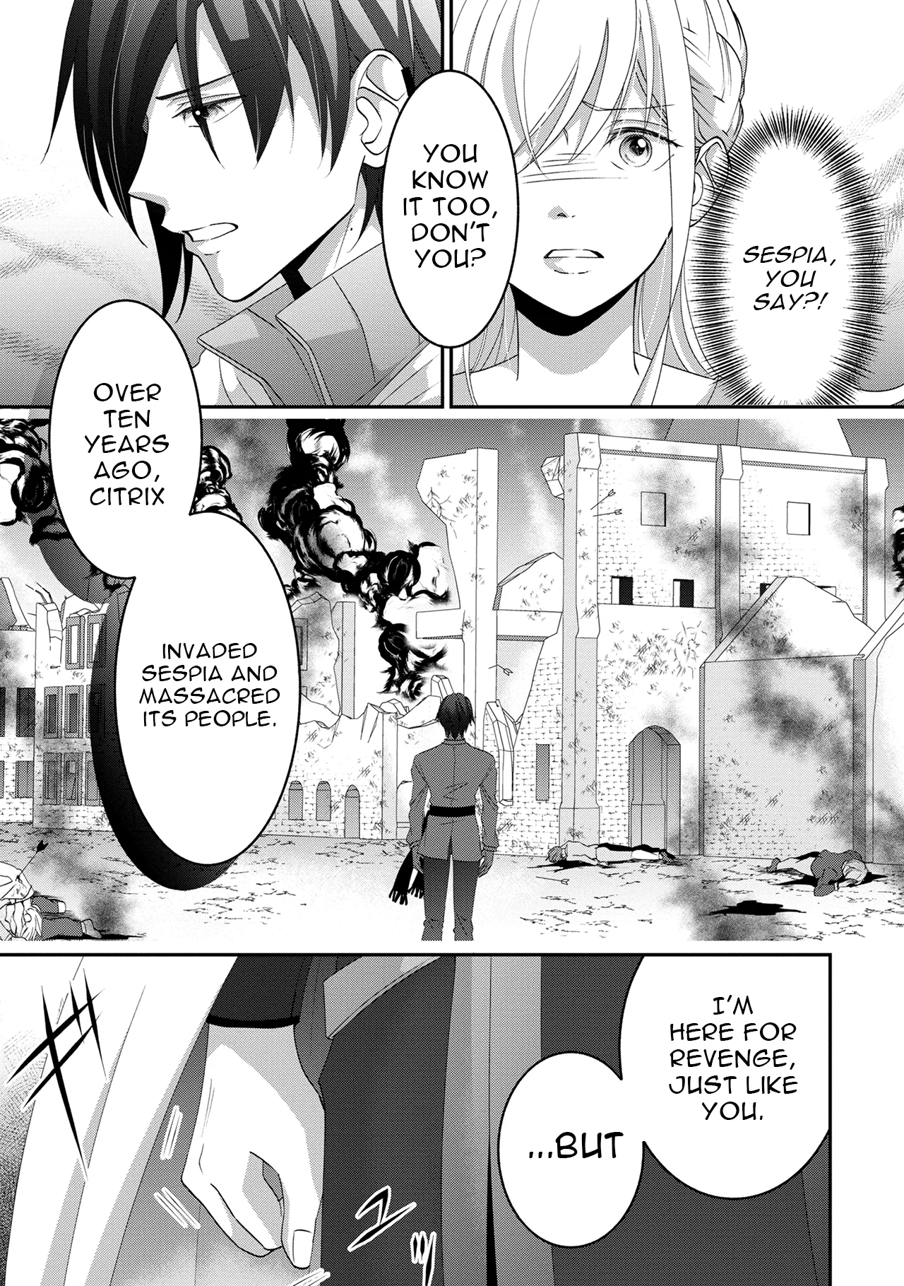 Fukushuu no Ou Taishihi - Shiitagerareta Reijiu wa Reikoku Kishi no Te wo Toru Chapter 2 - page 11
