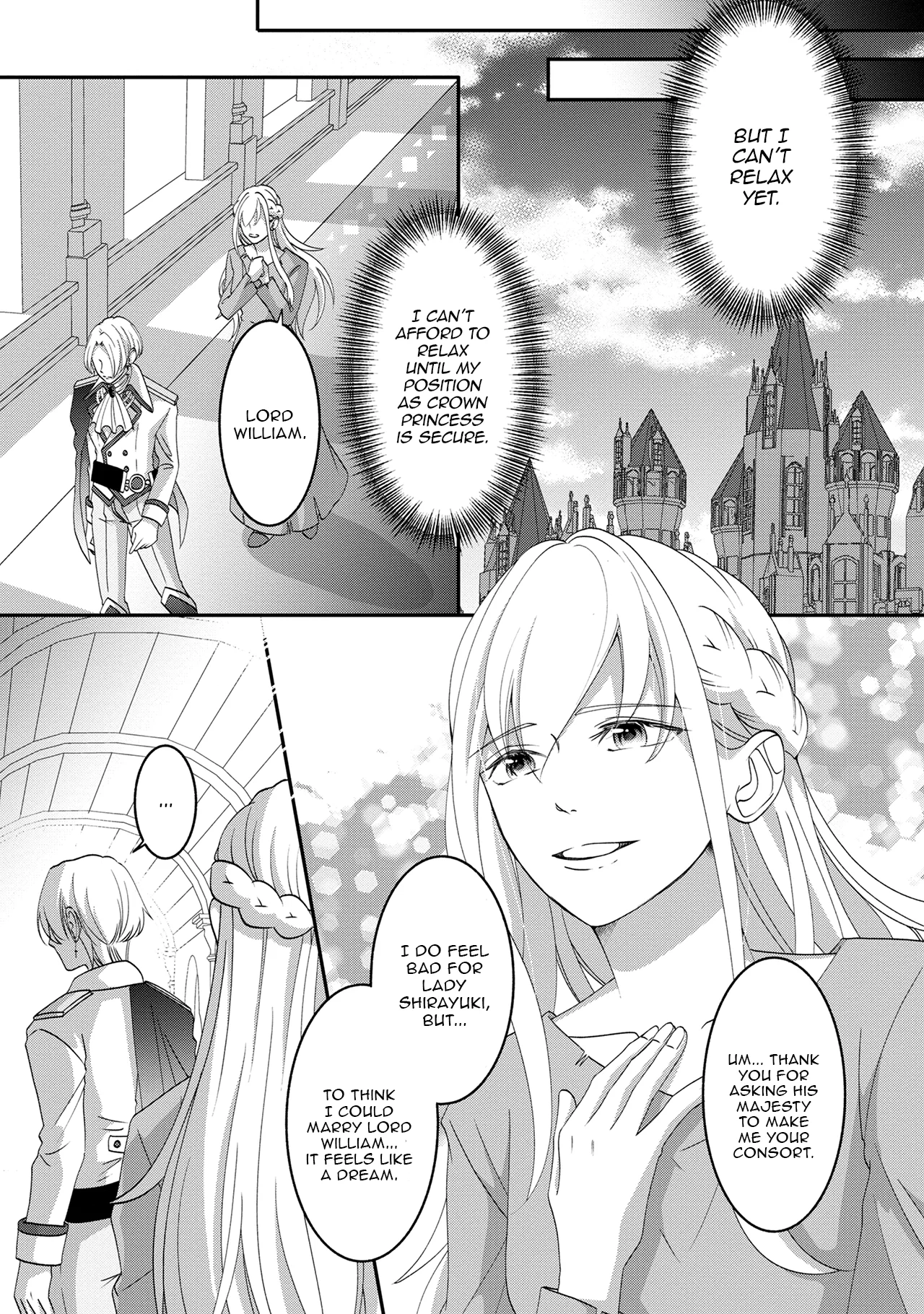 Fukushuu no Ou Taishihi - Shiitagerareta Reijiu wa Reikoku Kishi no Te wo Toru Chapter 3 - page 19