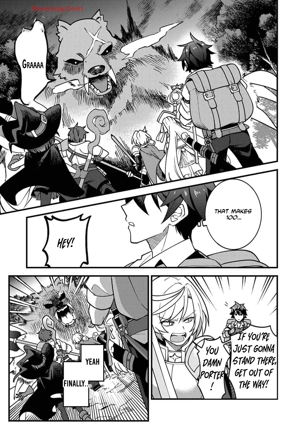 Munou to Tsuihou Sareta Saijaku Mahou Kenshi, Noroi ga Toketa node Saikyou e Nariagaru Chapter 1 - page 1