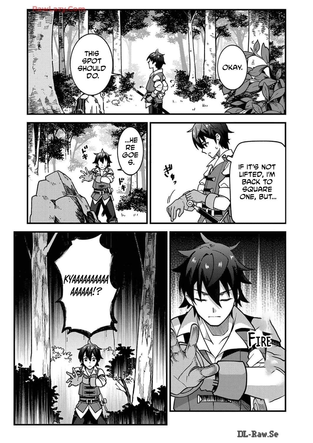 Munou to Tsuihou Sareta Saijaku Mahou Kenshi, Noroi ga Toketa node Saikyou e Nariagaru Chapter 1 - page 17