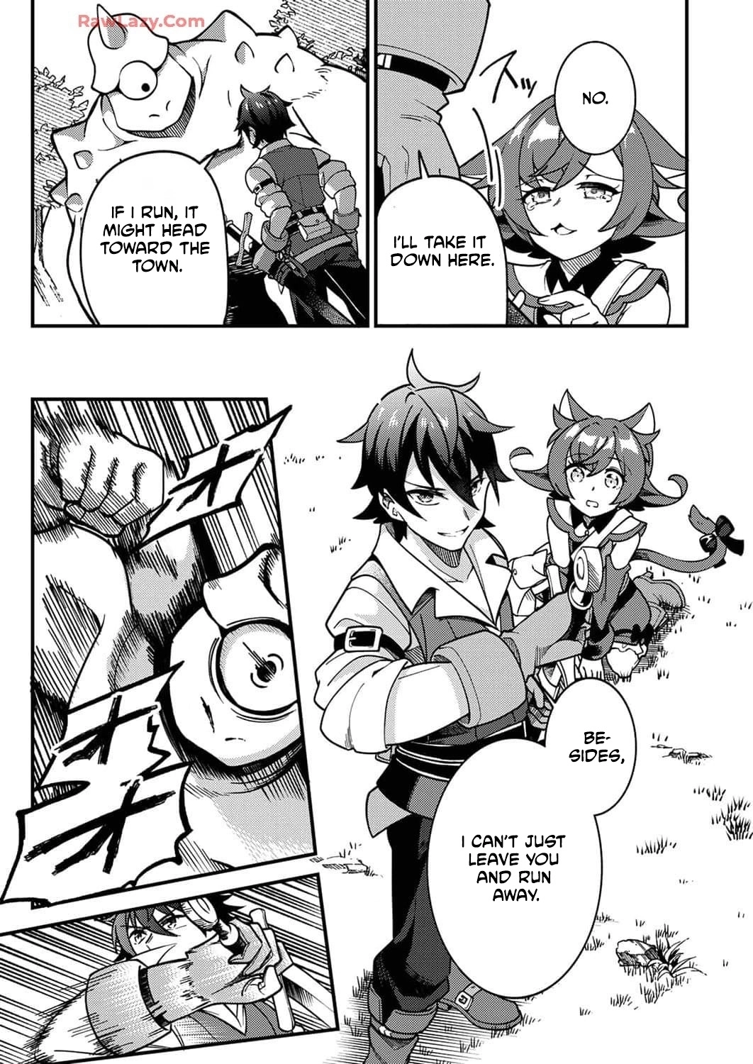 Munou to Tsuihou Sareta Saijaku Mahou Kenshi, Noroi ga Toketa node Saikyou e Nariagaru Chapter 1 - page 23