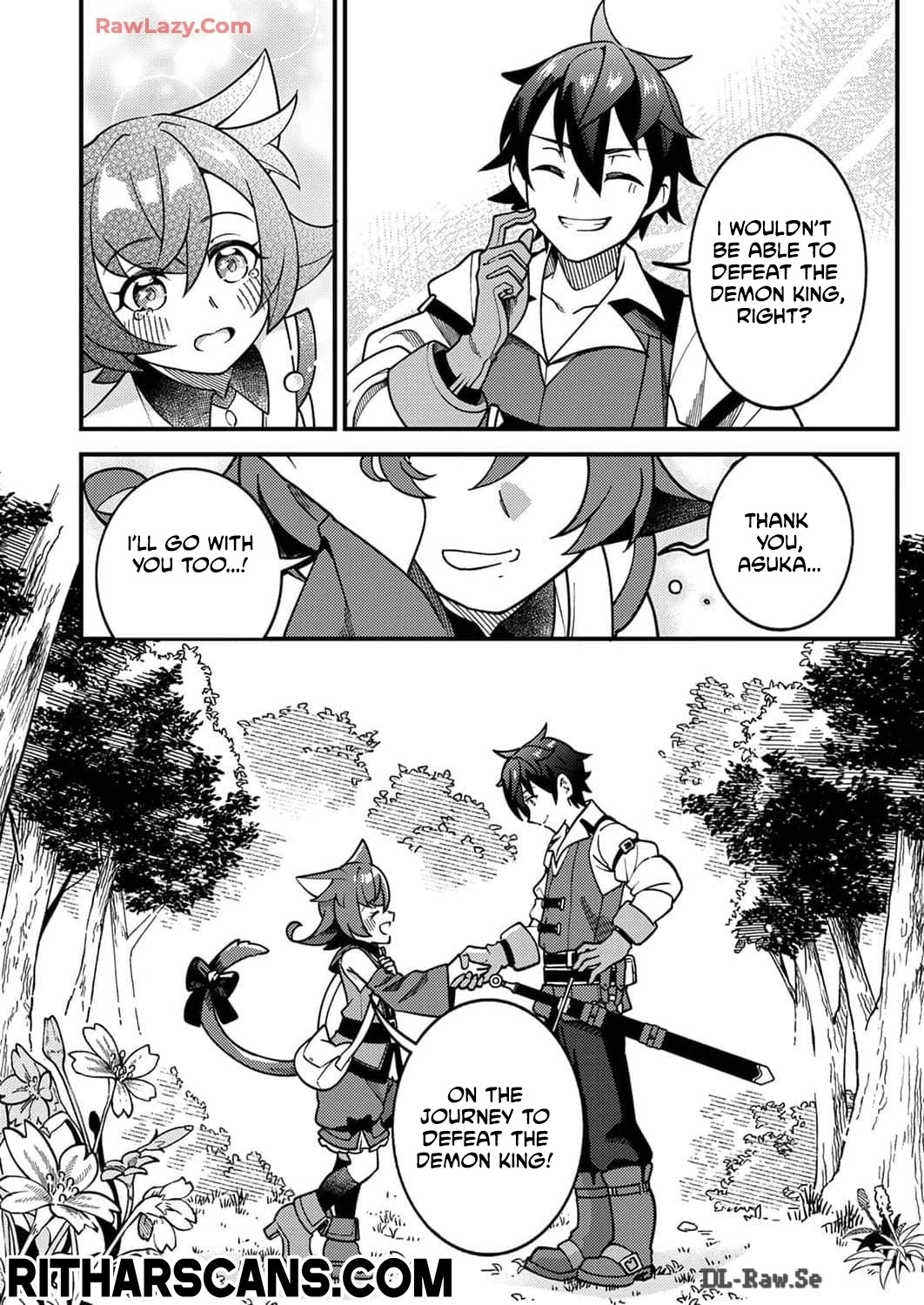 Munou to Tsuihou Sareta Saijaku Mahou Kenshi, Noroi ga Toketa node Saikyou e Nariagaru Chapter 1 - page 30