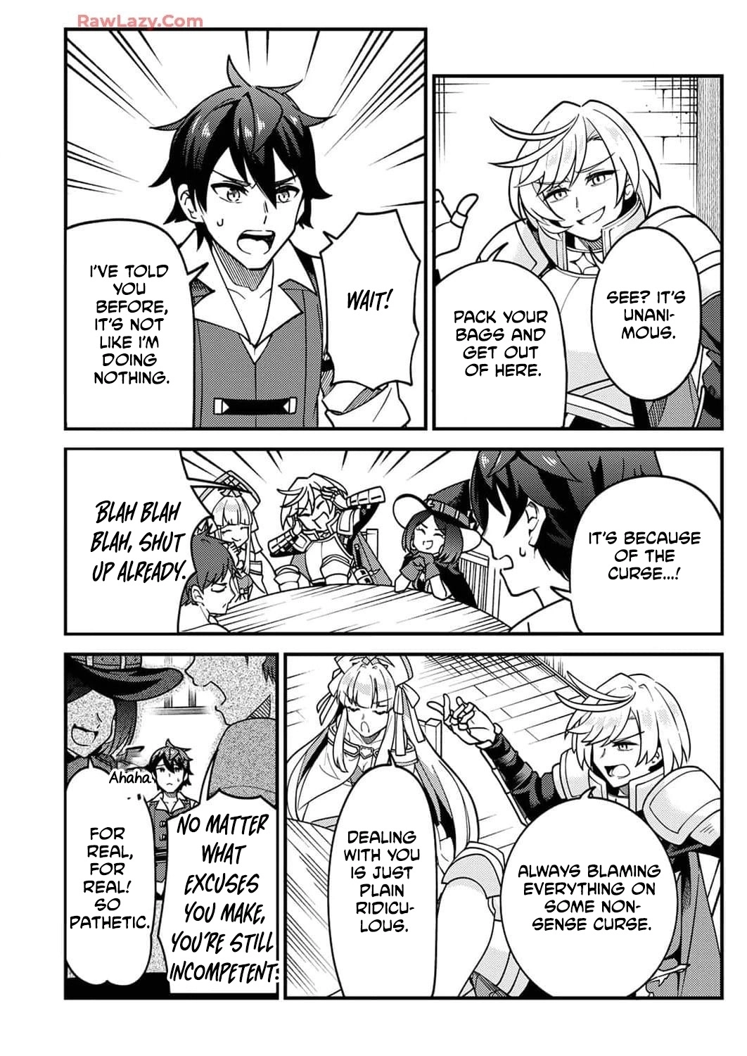 Munou to Tsuihou Sareta Saijaku Mahou Kenshi, Noroi ga Toketa node Saikyou e Nariagaru Chapter 1 - page 6