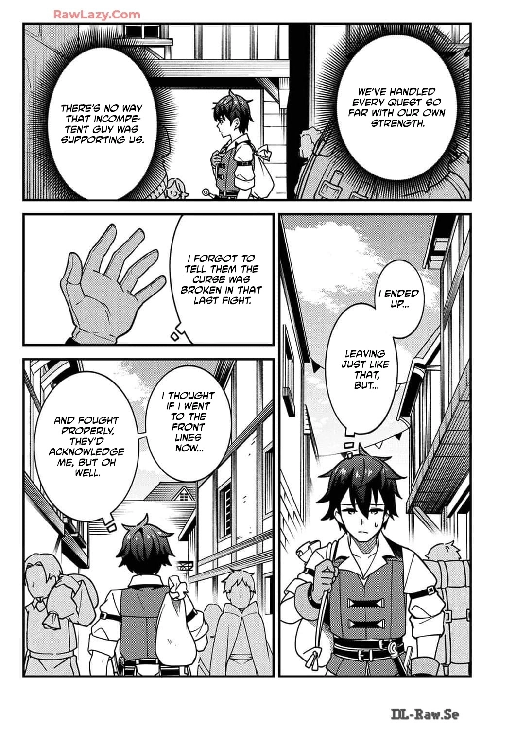 Munou to Tsuihou Sareta Saijaku Mahou Kenshi, Noroi ga Toketa node Saikyou e Nariagaru Chapter 1 - page 9
