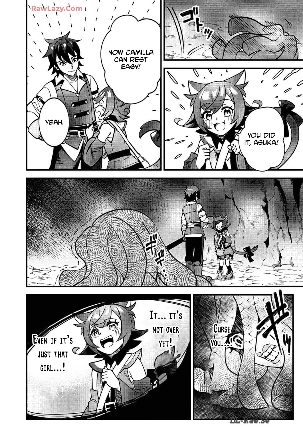 Munou to Tsuihou Sareta Saijaku Mahou Kenshi, Noroi ga Toketa node Saikyou e Nariagaru Chapter 2 - page 28