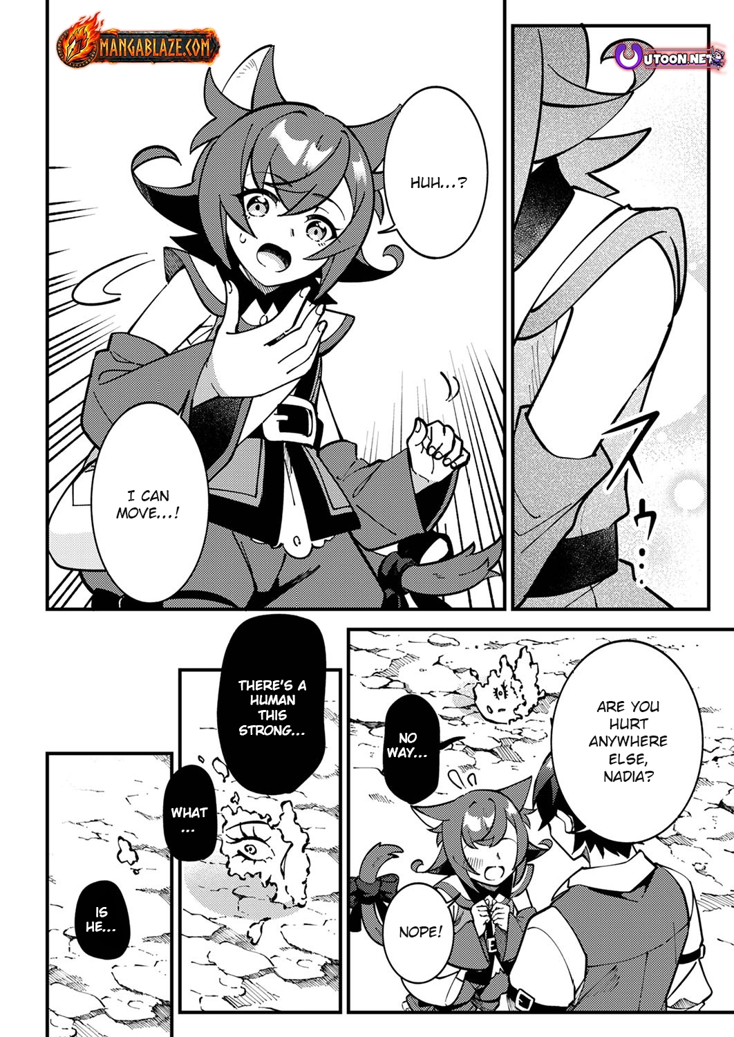 Munou to Tsuihou Sareta Saijaku Mahou Kenshi, Noroi ga Toketa node Saikyou e Nariagaru Chapter 3.1 - page 6