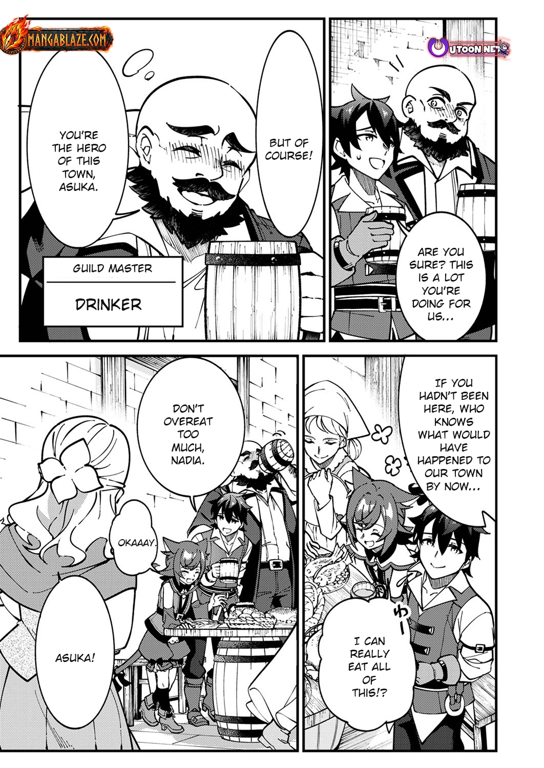 Munou to Tsuihou Sareta Saijaku Mahou Kenshi, Noroi ga Toketa node Saikyou e Nariagaru Chapter 3.2 - page 1