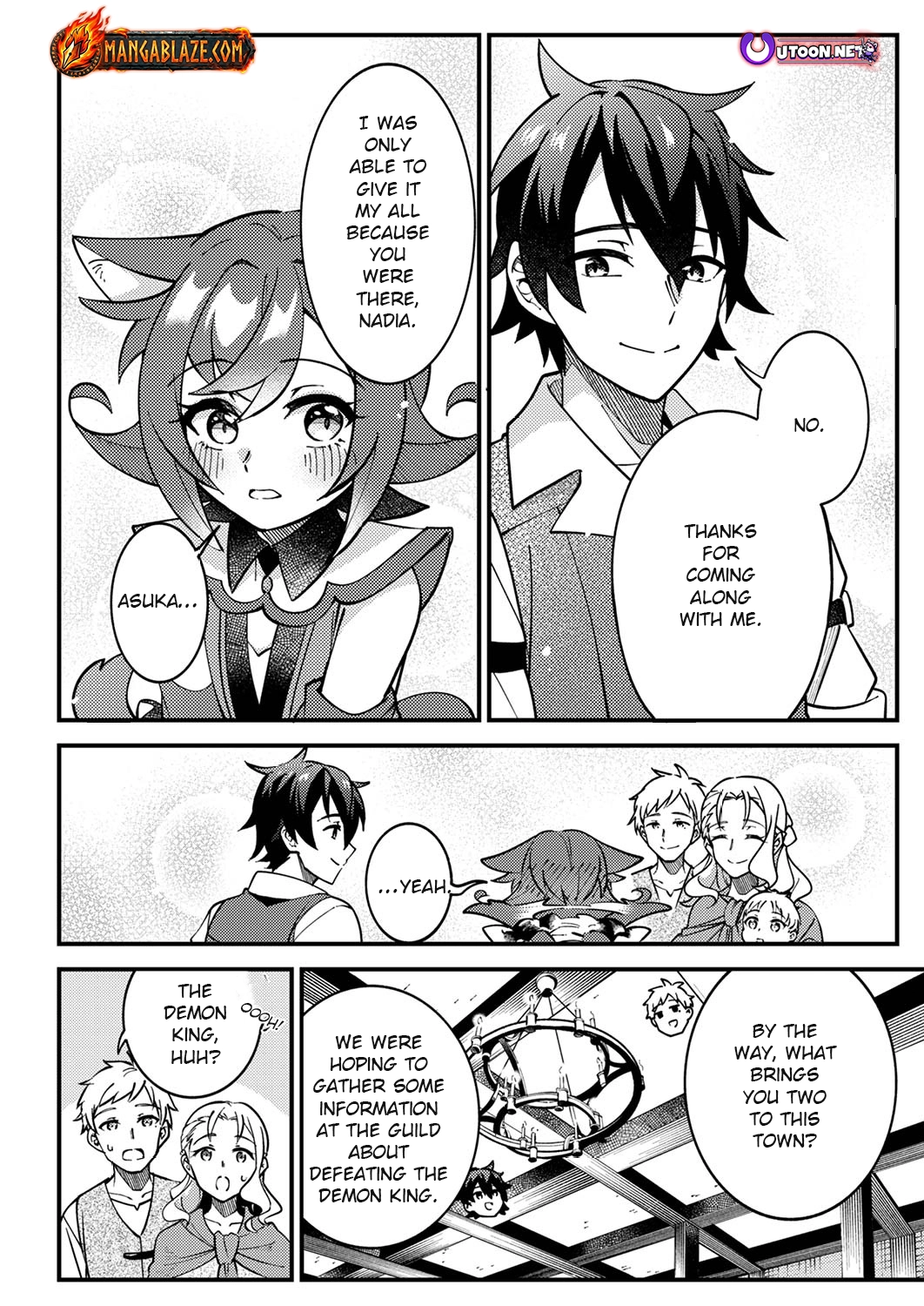 Munou to Tsuihou Sareta Saijaku Mahou Kenshi, Noroi ga Toketa node Saikyou e Nariagaru Chapter 3.2 - page 4