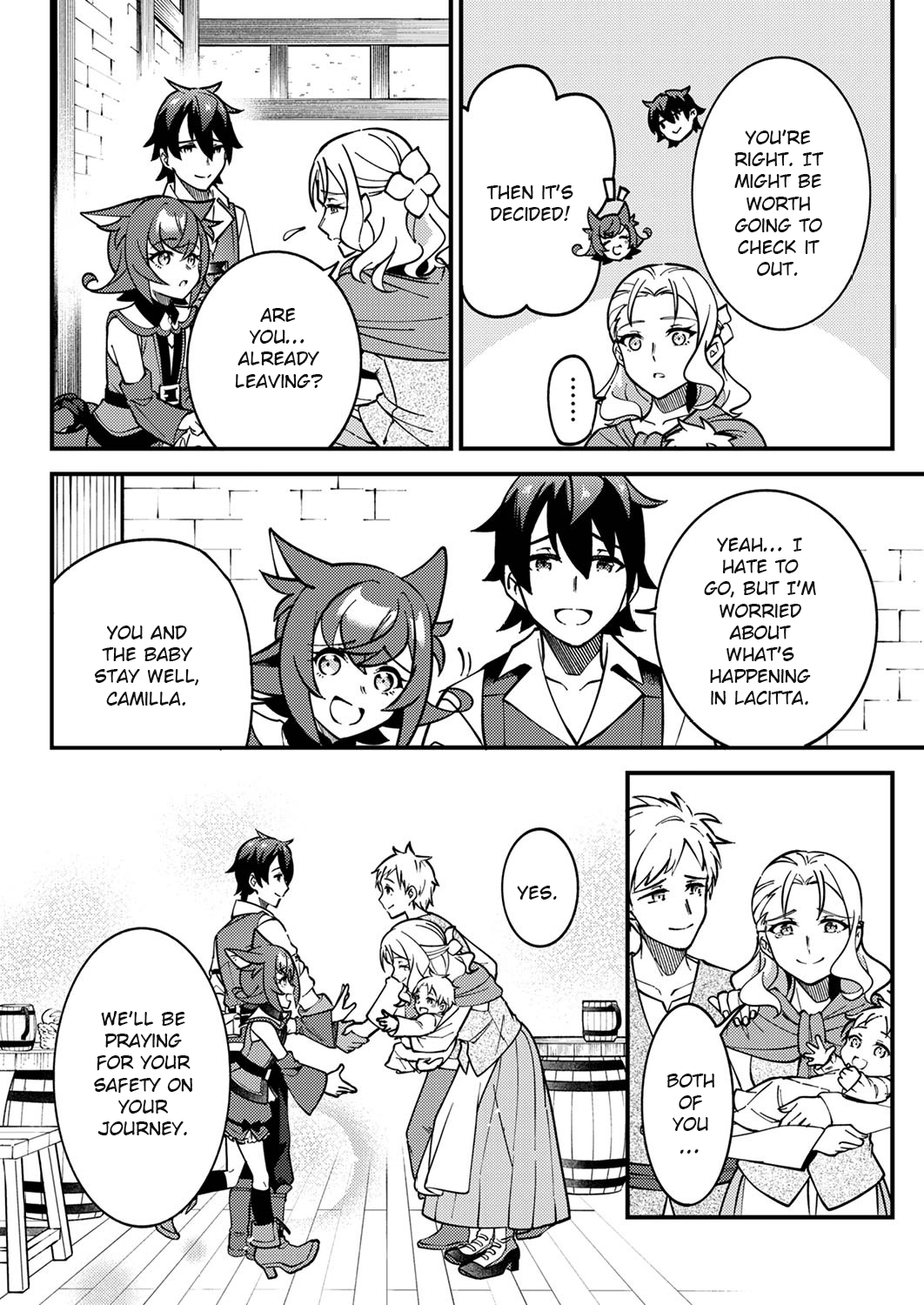 Munou to Tsuihou Sareta Saijaku Mahou Kenshi, Noroi ga Toketa node Saikyou e Nariagaru Chapter 3.2 - page 6