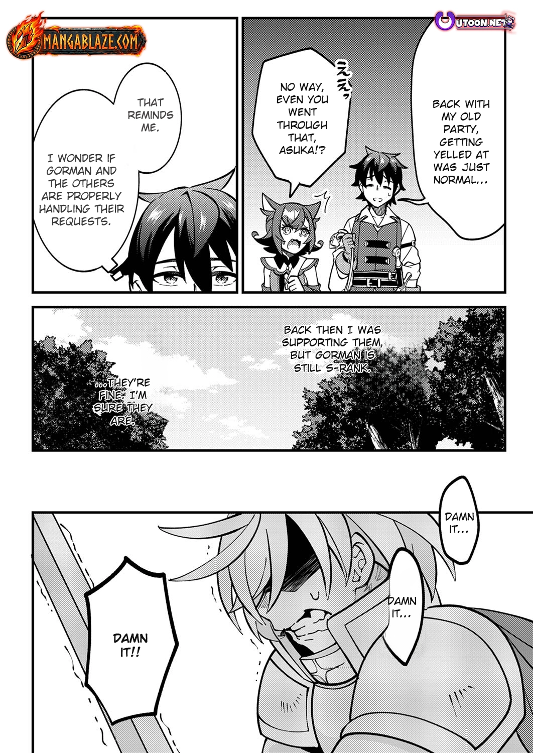 Munou to Tsuihou Sareta Saijaku Mahou Kenshi, Noroi ga Toketa node Saikyou e Nariagaru Chapter 3.2 - page 8