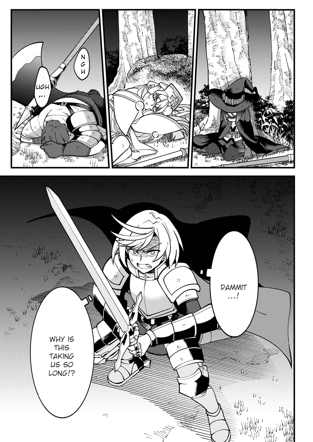 Munou to Tsuihou Sareta Saijaku Mahou Kenshi, Noroi ga Toketa node Saikyou e Nariagaru Chapter 3.2 - page 9