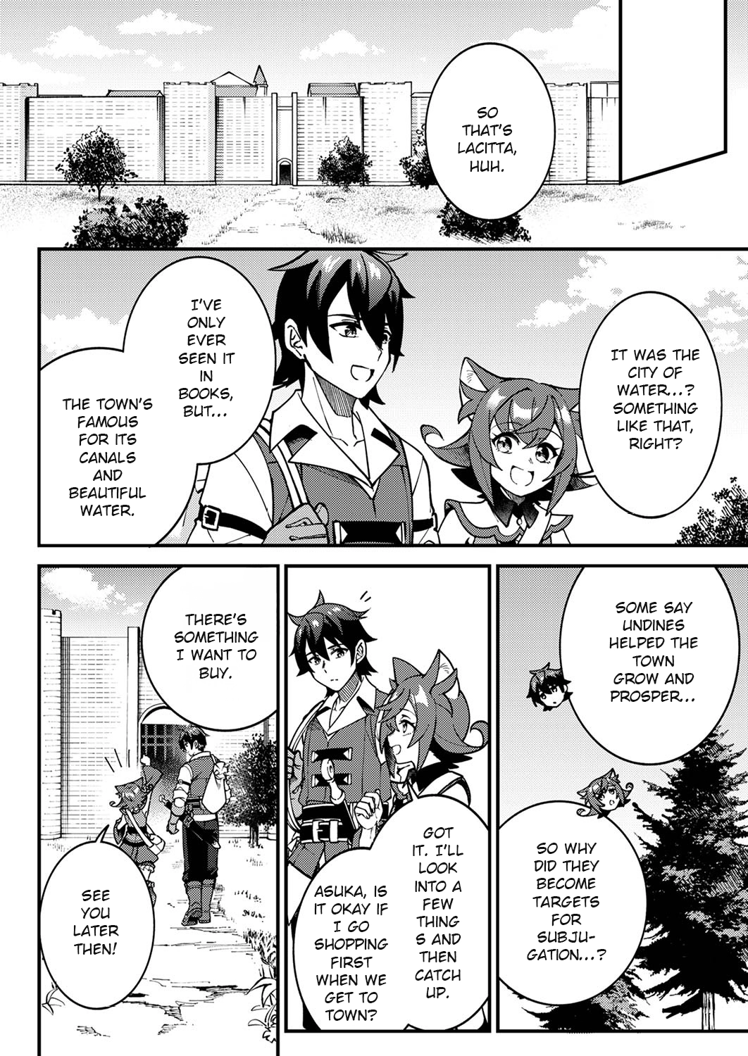 Munou to Tsuihou Sareta Saijaku Mahou Kenshi, Noroi ga Toketa node Saikyou e Nariagaru Chapter 4.1 - page 2