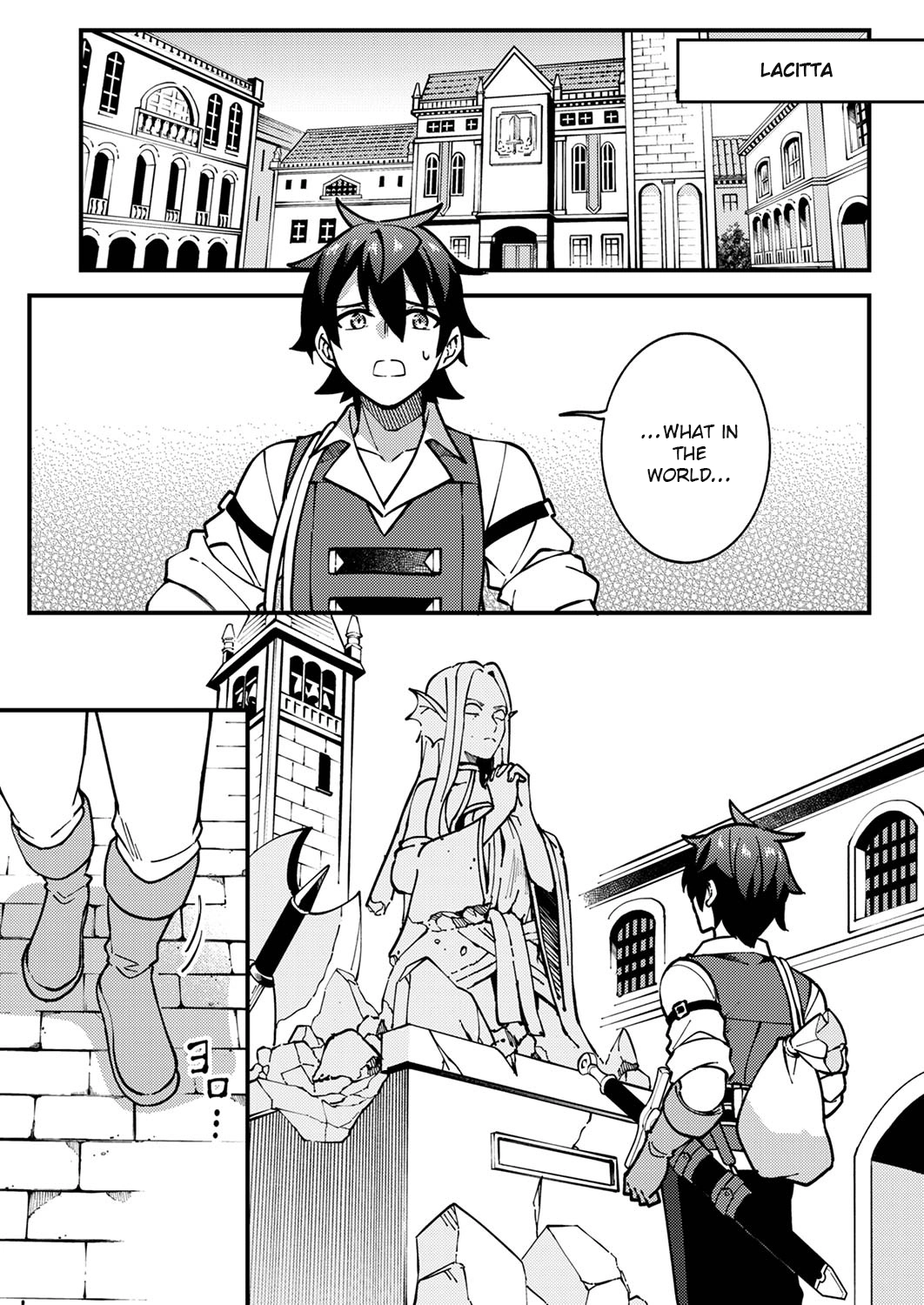 Munou to Tsuihou Sareta Saijaku Mahou Kenshi, Noroi ga Toketa node Saikyou e Nariagaru Chapter 4.1 - page 3