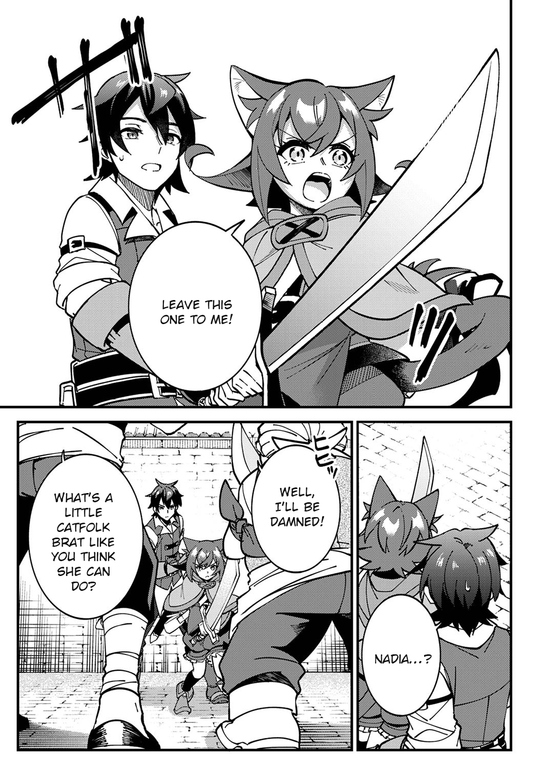 Munou to Tsuihou Sareta Saijaku Mahou Kenshi, Noroi ga Toketa node Saikyou e Nariagaru Chapter 4.2 - page 9
