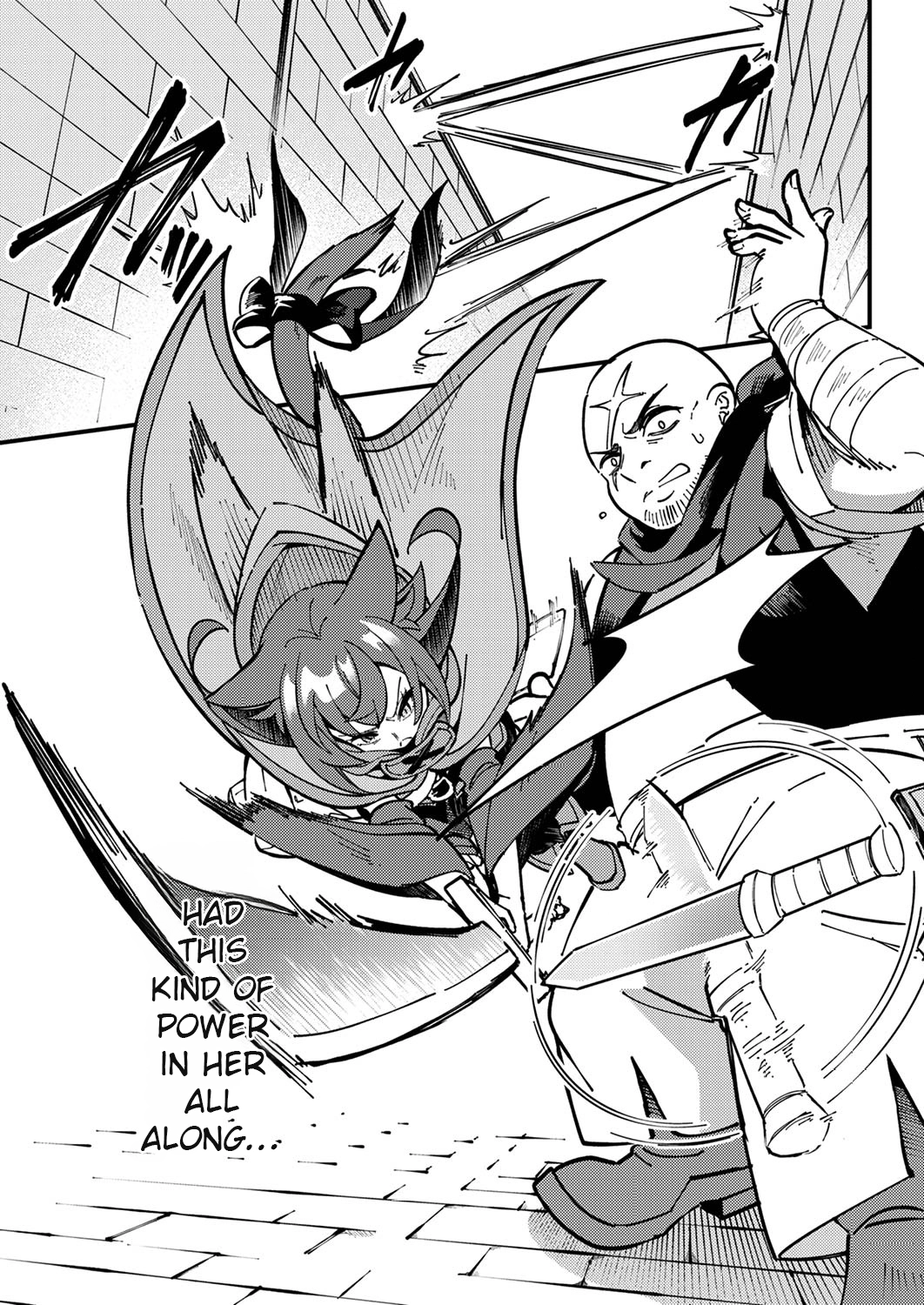 Munou to Tsuihou Sareta Saijaku Mahou Kenshi, Noroi ga Toketa node Saikyou e Nariagaru Chapter 4.3 - page 3