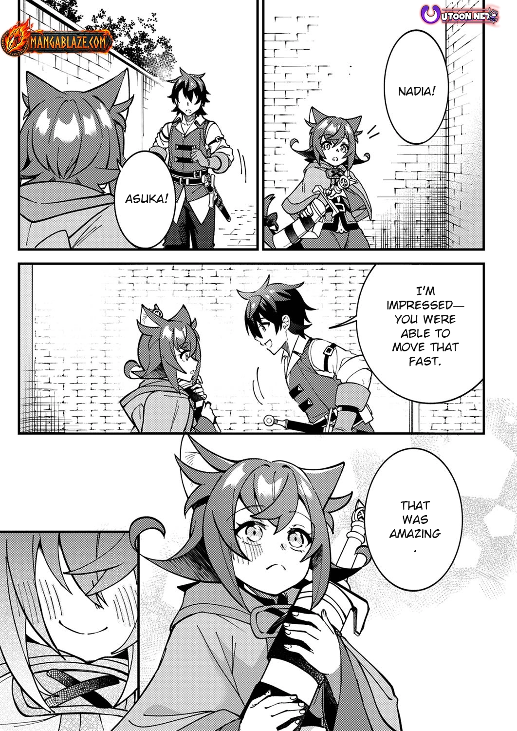 Munou to Tsuihou Sareta Saijaku Mahou Kenshi, Noroi ga Toketa node Saikyou e Nariagaru Chapter 4.3 - page 5