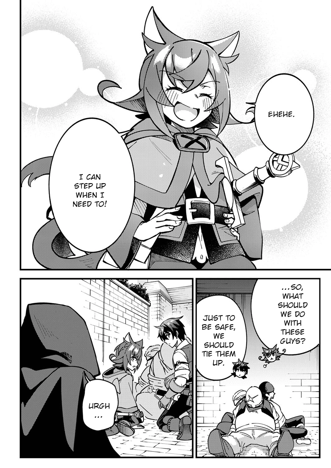 Munou to Tsuihou Sareta Saijaku Mahou Kenshi, Noroi ga Toketa node Saikyou e Nariagaru Chapter 4.3 - page 6