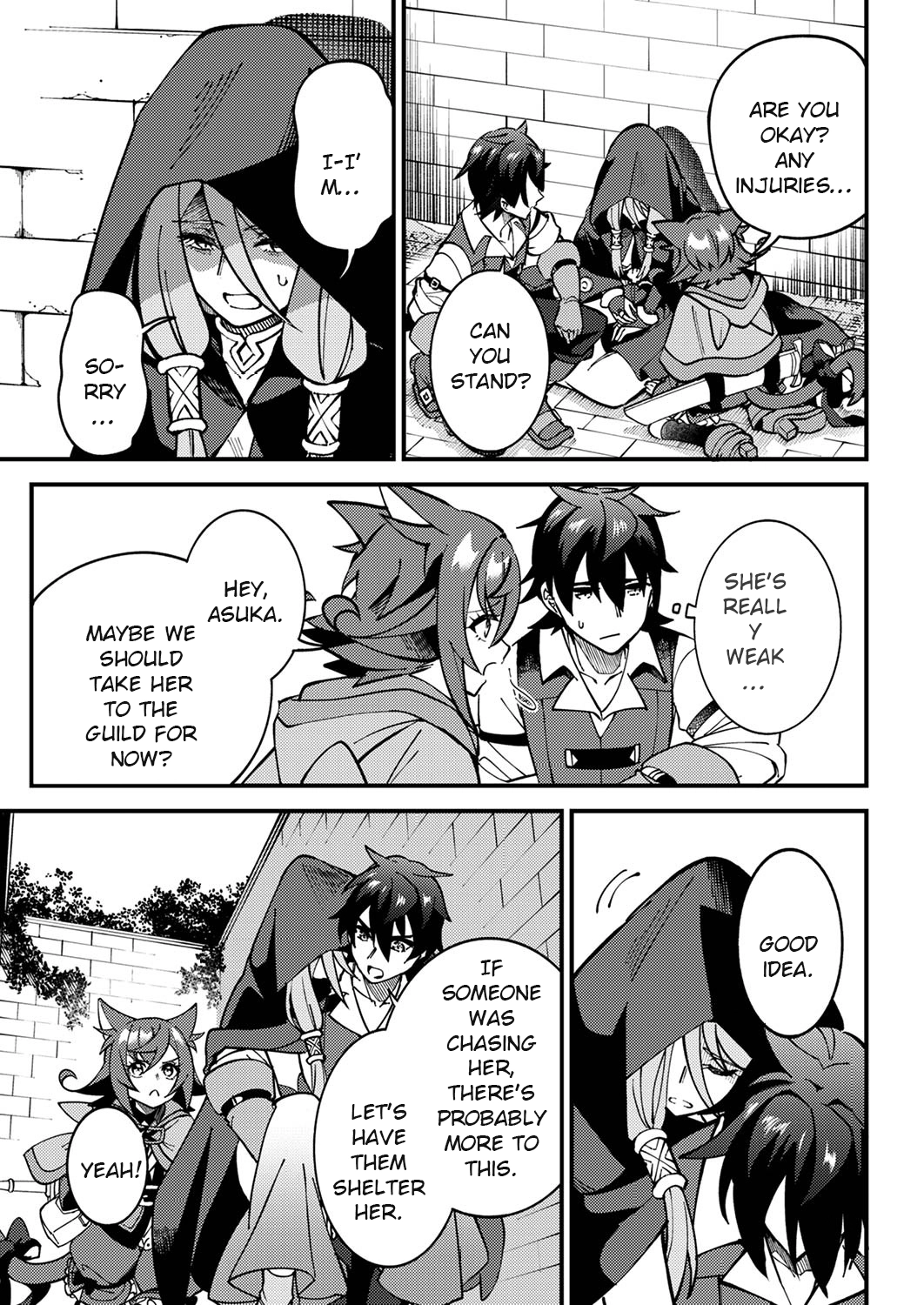 Munou to Tsuihou Sareta Saijaku Mahou Kenshi, Noroi ga Toketa node Saikyou e Nariagaru Chapter 4.3 - page 7