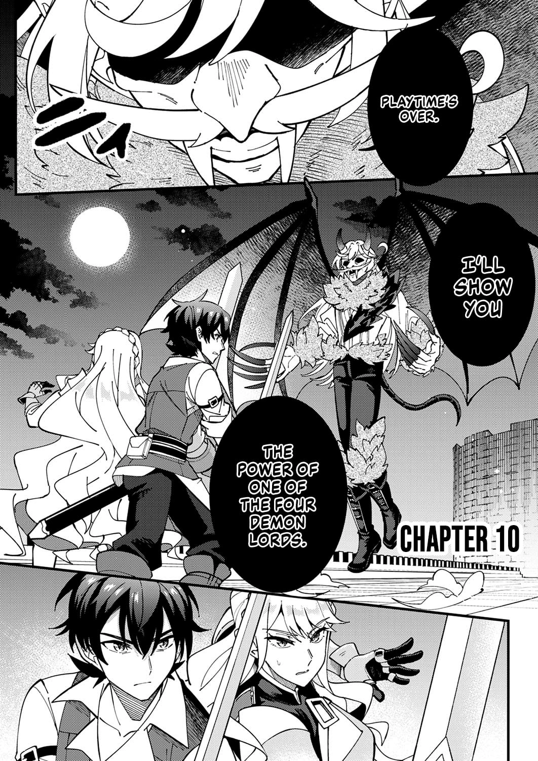 Munou to Tsuihou Sareta Saijaku Mahou Kenshi, Noroi ga Toketa node Saikyou e Nariagaru Chapter 10.1 - page 1