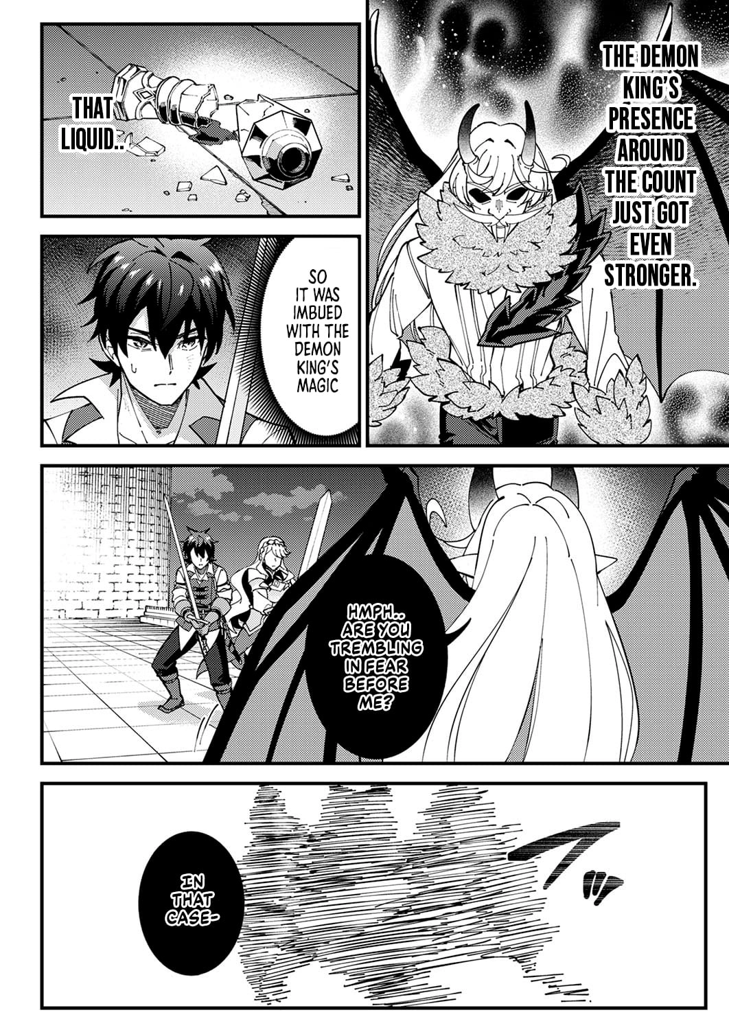 Munou to Tsuihou Sareta Saijaku Mahou Kenshi, Noroi ga Toketa node Saikyou e Nariagaru Chapter 10.1 - page 2
