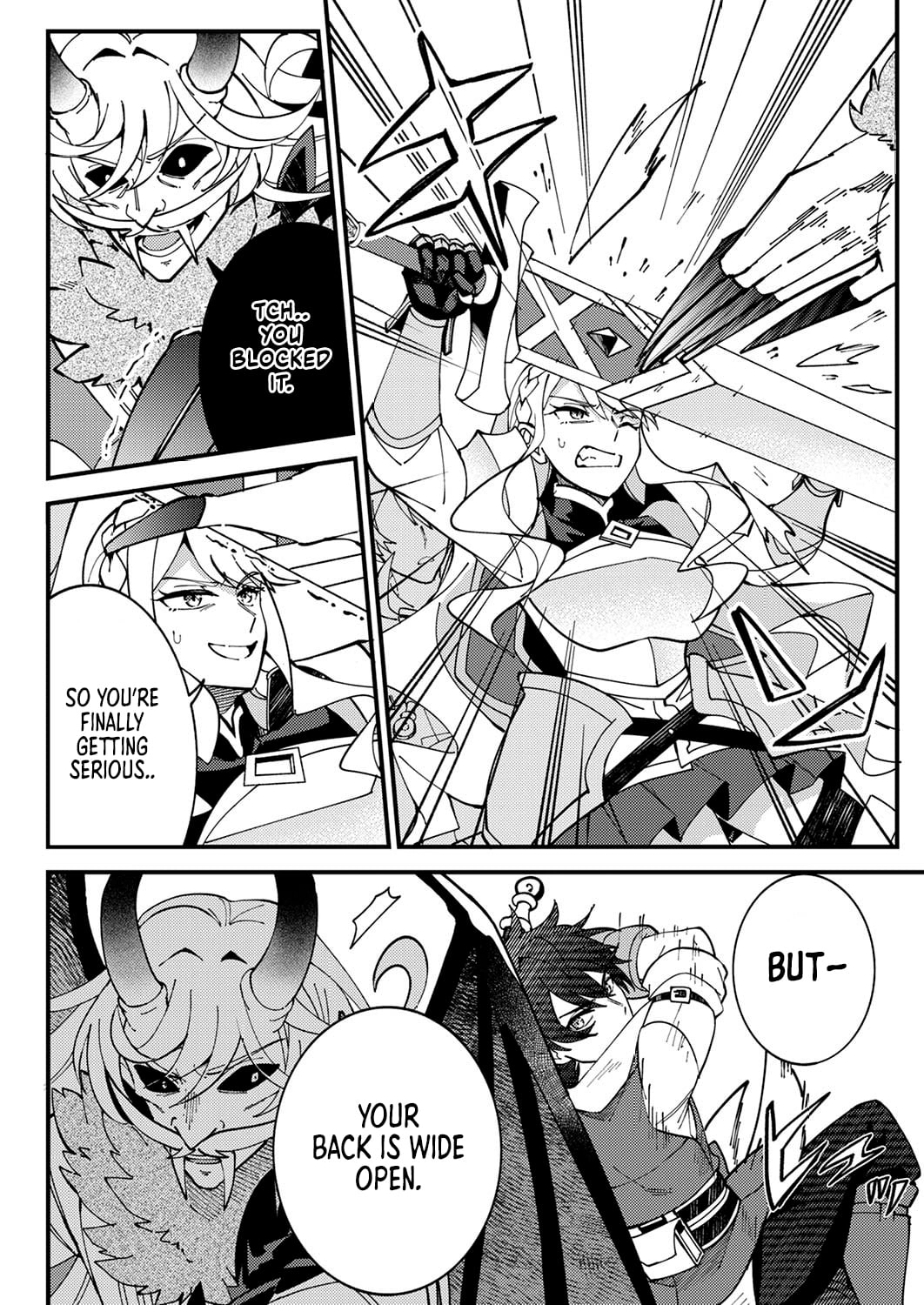 Munou to Tsuihou Sareta Saijaku Mahou Kenshi, Noroi ga Toketa node Saikyou e Nariagaru Chapter 10.1 - page 4