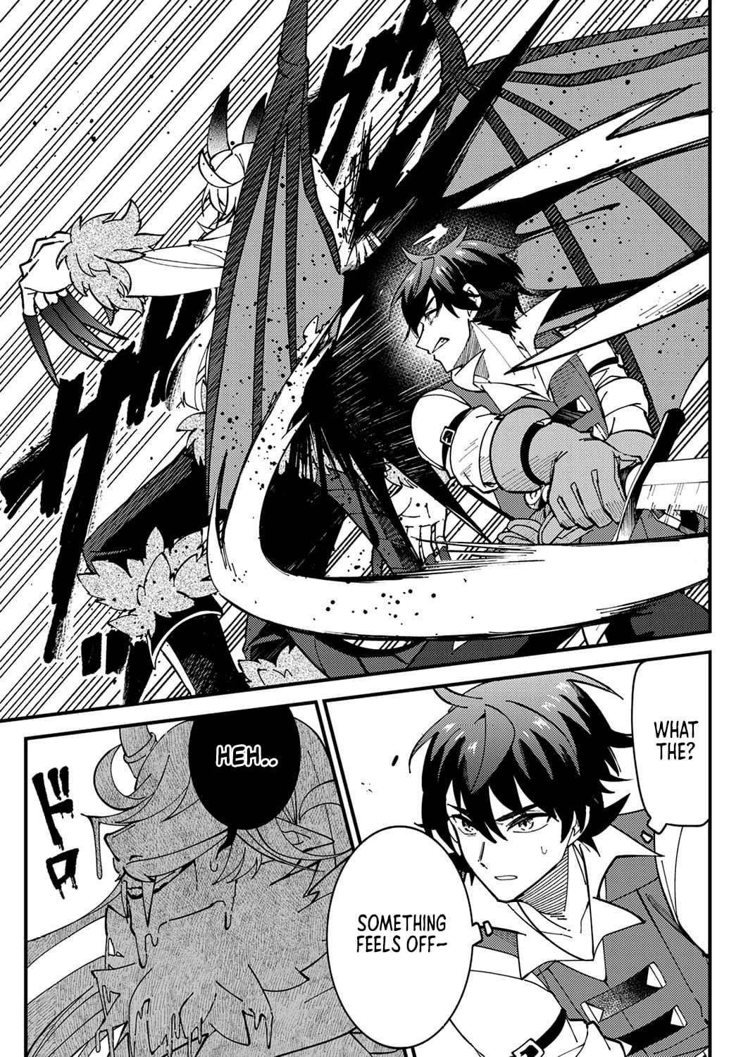 Munou to Tsuihou Sareta Saijaku Mahou Kenshi, Noroi ga Toketa node Saikyou e Nariagaru Chapter 10.1 - page 5