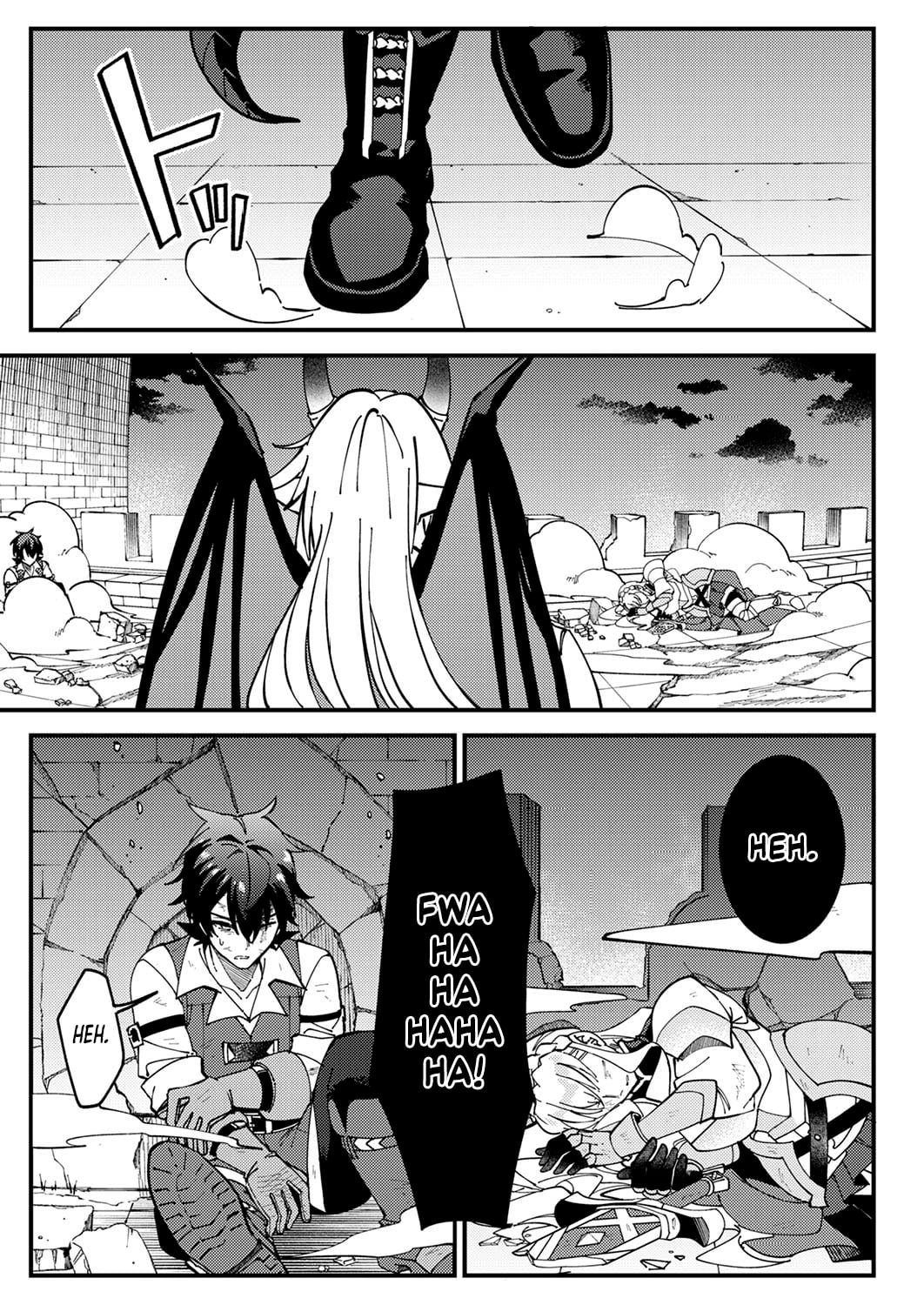 Munou to Tsuihou Sareta Saijaku Mahou Kenshi, Noroi ga Toketa node Saikyou e Nariagaru Chapter 10.2 - page 10