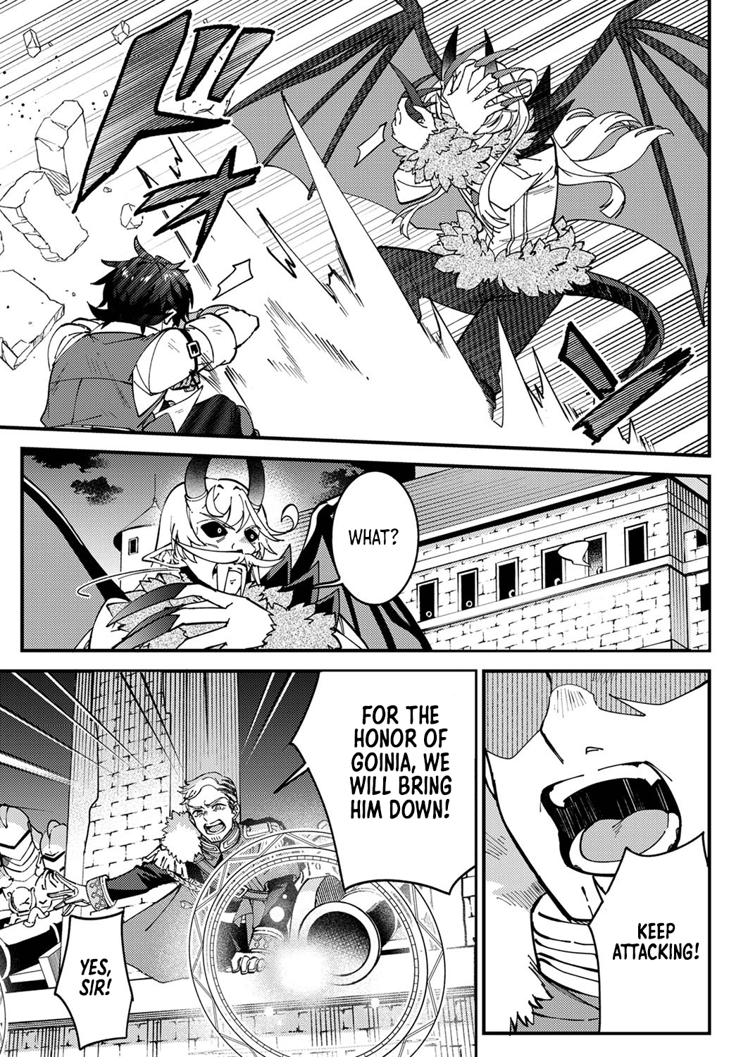 Munou to Tsuihou Sareta Saijaku Mahou Kenshi, Noroi ga Toketa node Saikyou e Nariagaru Chapter 10.3 - page 1