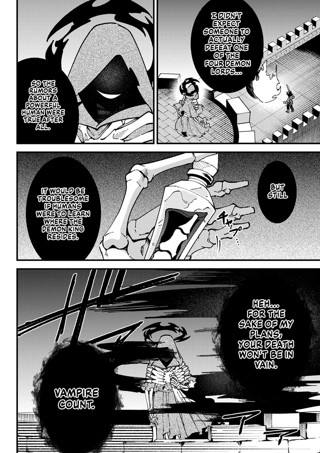 Munou to Tsuihou Sareta Saijaku Mahou Kenshi, Noroi ga Toketa node Saikyou e Nariagaru Chapter 11.1 - page 2