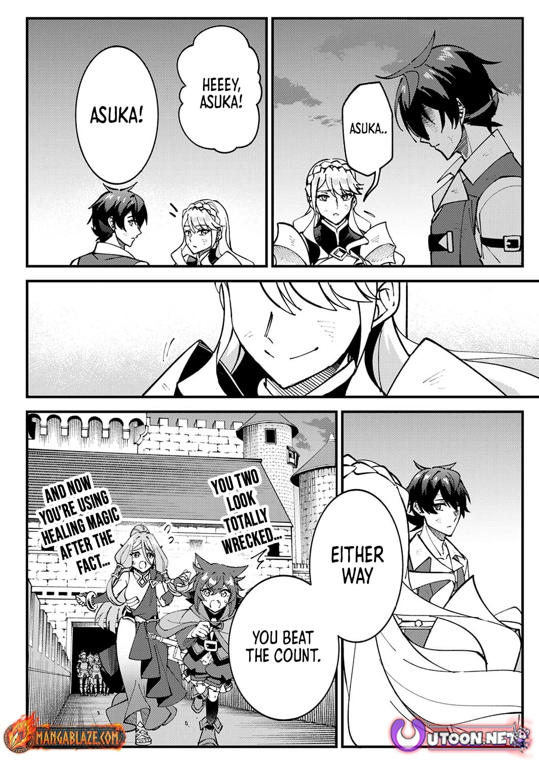 Munou to Tsuihou Sareta Saijaku Mahou Kenshi, Noroi ga Toketa node Saikyou e Nariagaru Chapter 11.1 - page 6