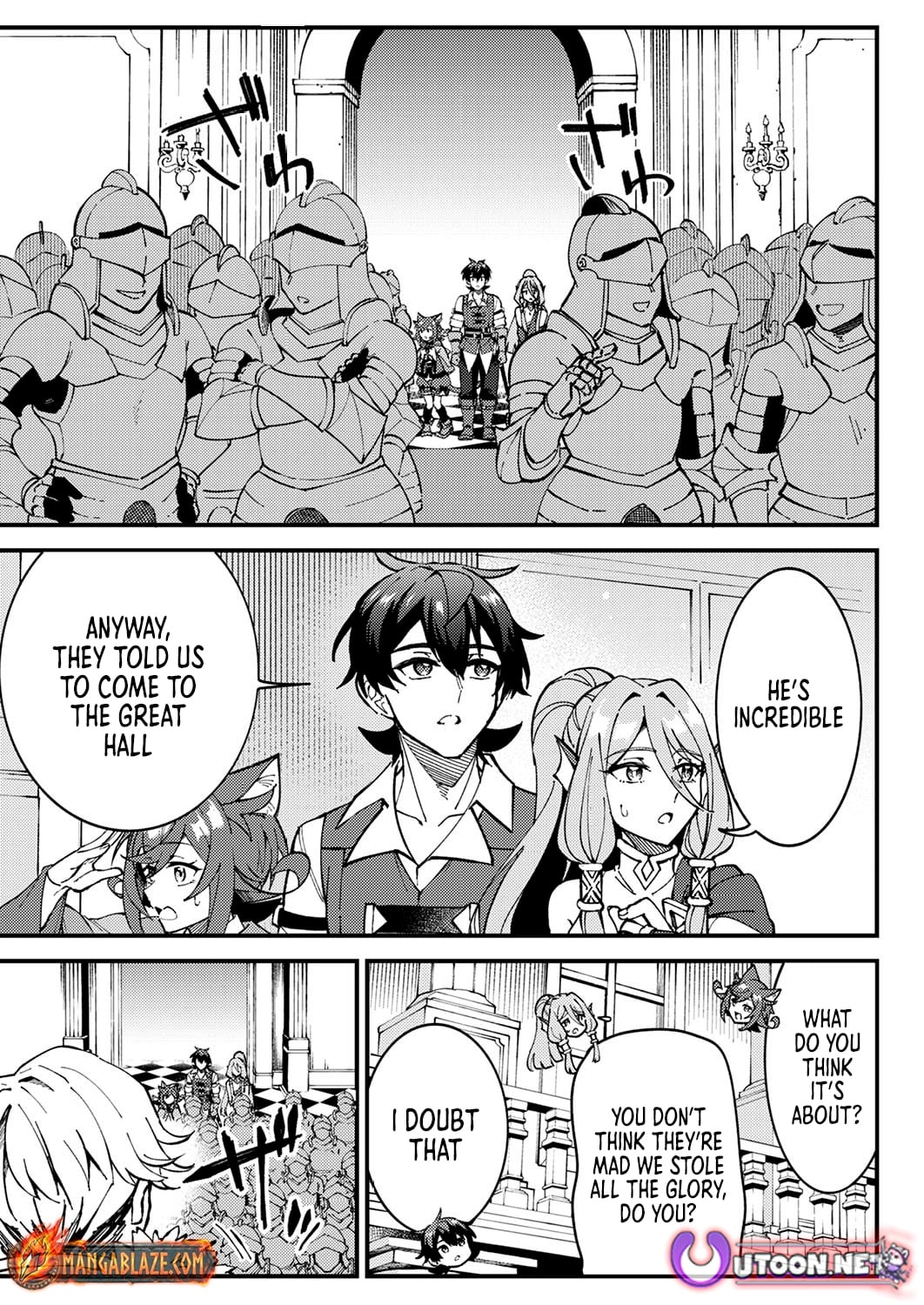 Munou to Tsuihou Sareta Saijaku Mahou Kenshi, Noroi ga Toketa node Saikyou e Nariagaru Chapter 11.1 - page 9
