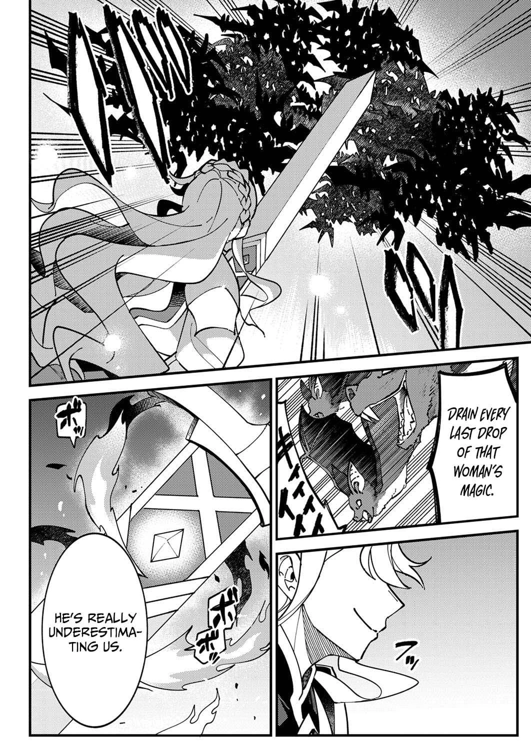 Munou to Tsuihou Sareta Saijaku Mahou Kenshi, Noroi ga Toketa node Saikyou e Nariagaru Chapter 9 - page 12
