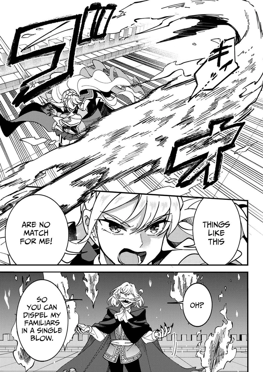 Munou to Tsuihou Sareta Saijaku Mahou Kenshi, Noroi ga Toketa node Saikyou e Nariagaru Chapter 9 - page 13